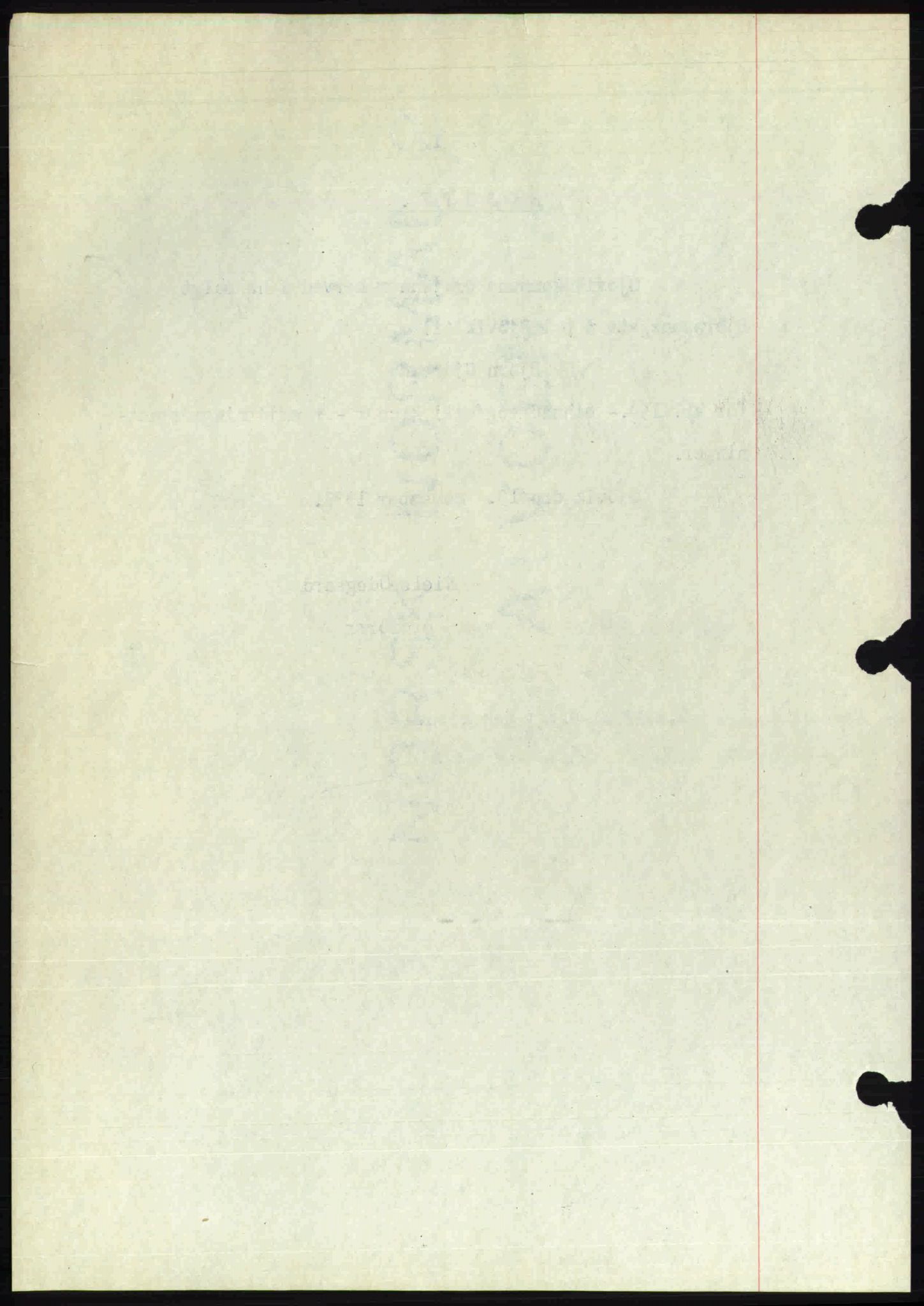 Toten tingrett, SAH/TING-006/H/Hb/Hbc/L0007: Mortgage book no. Hbc-07, 1939-1940, Diary no: : 3053/1939