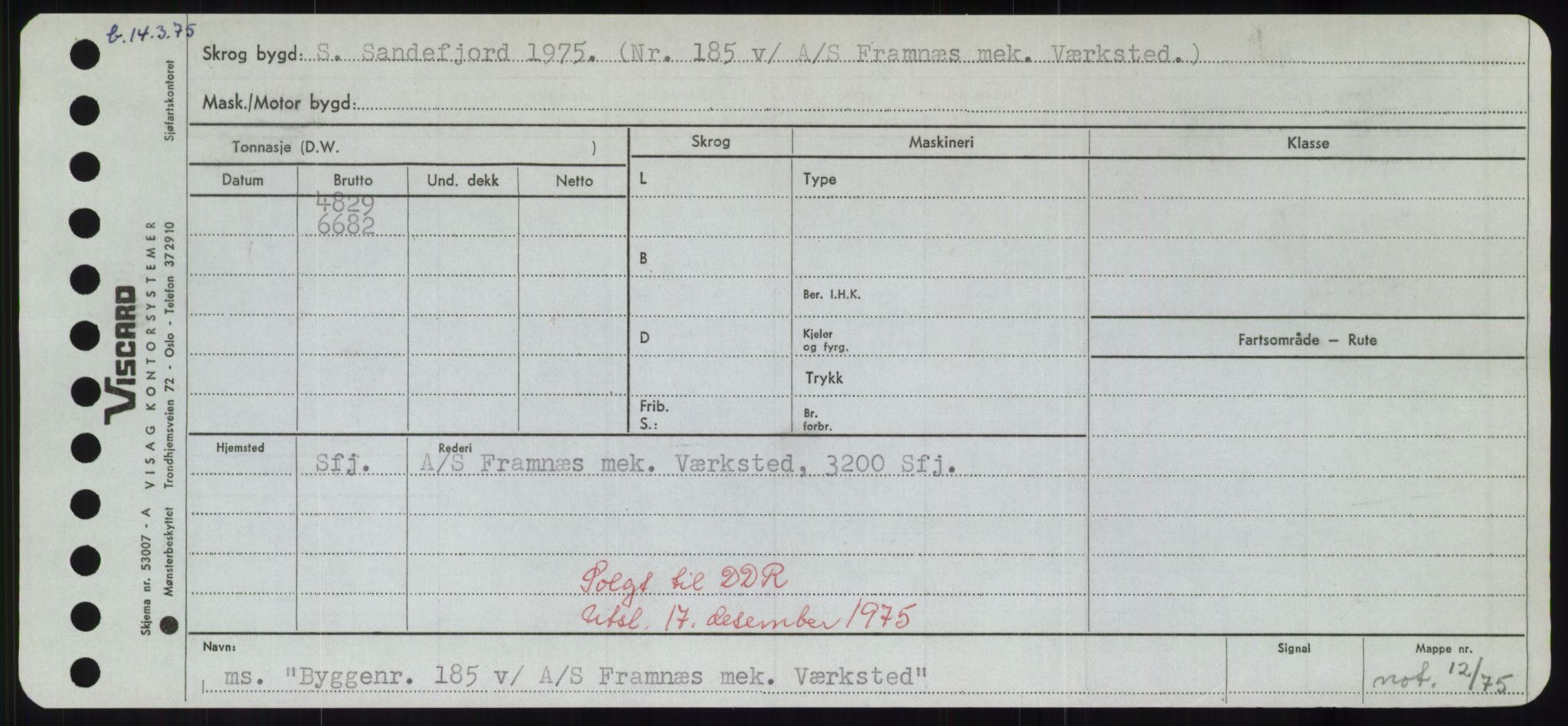 Sjøfartsdirektoratet med forløpere, Skipsmålingen, RA/S-1627/H/Hd/L0006: Fartøy, Byg-Båt, p. 281