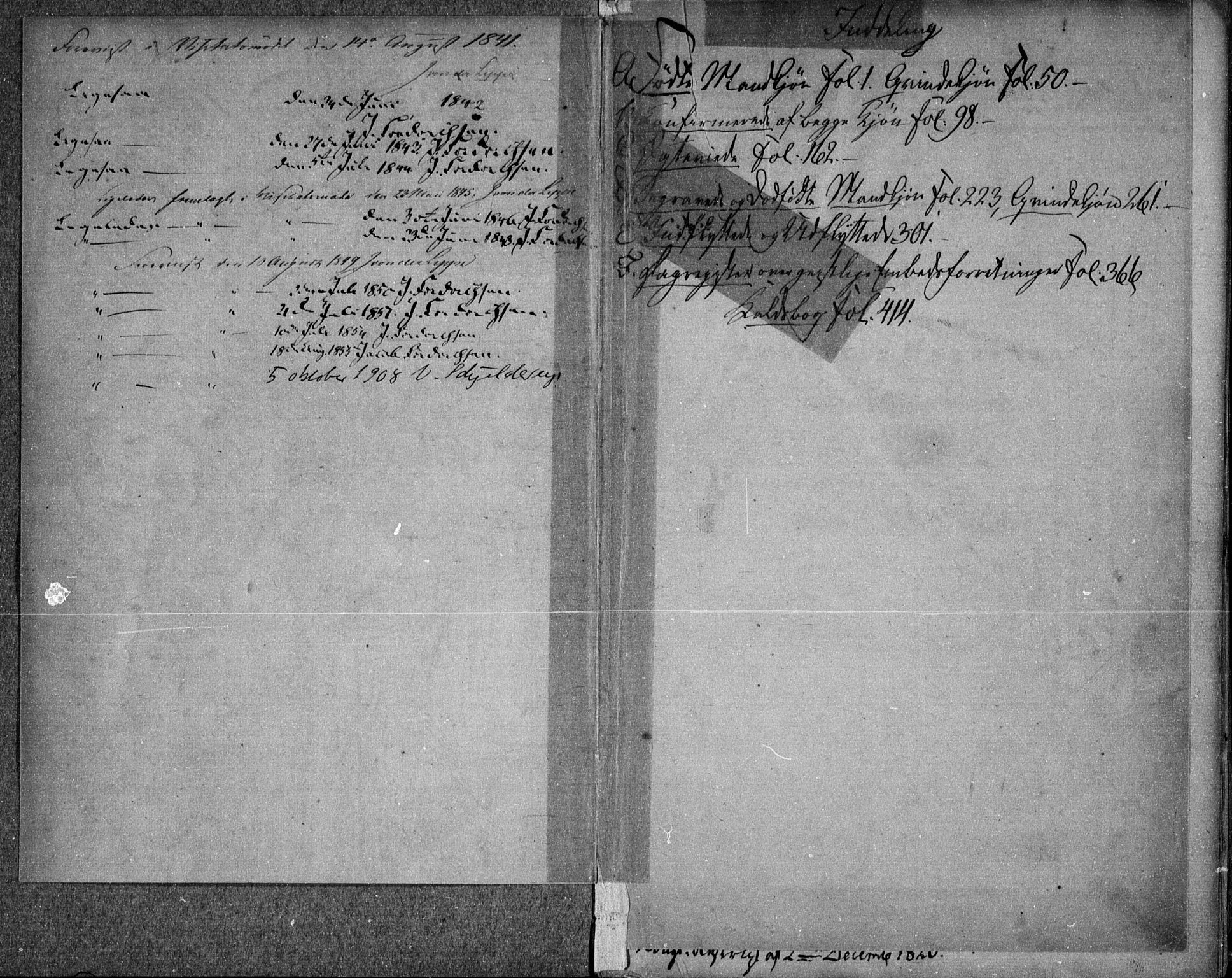 Arendal sokneprestkontor, Trefoldighet, SAK/1111-0040/F/Fa/L0005: Parish register (official) no. A 5, 1838-1854