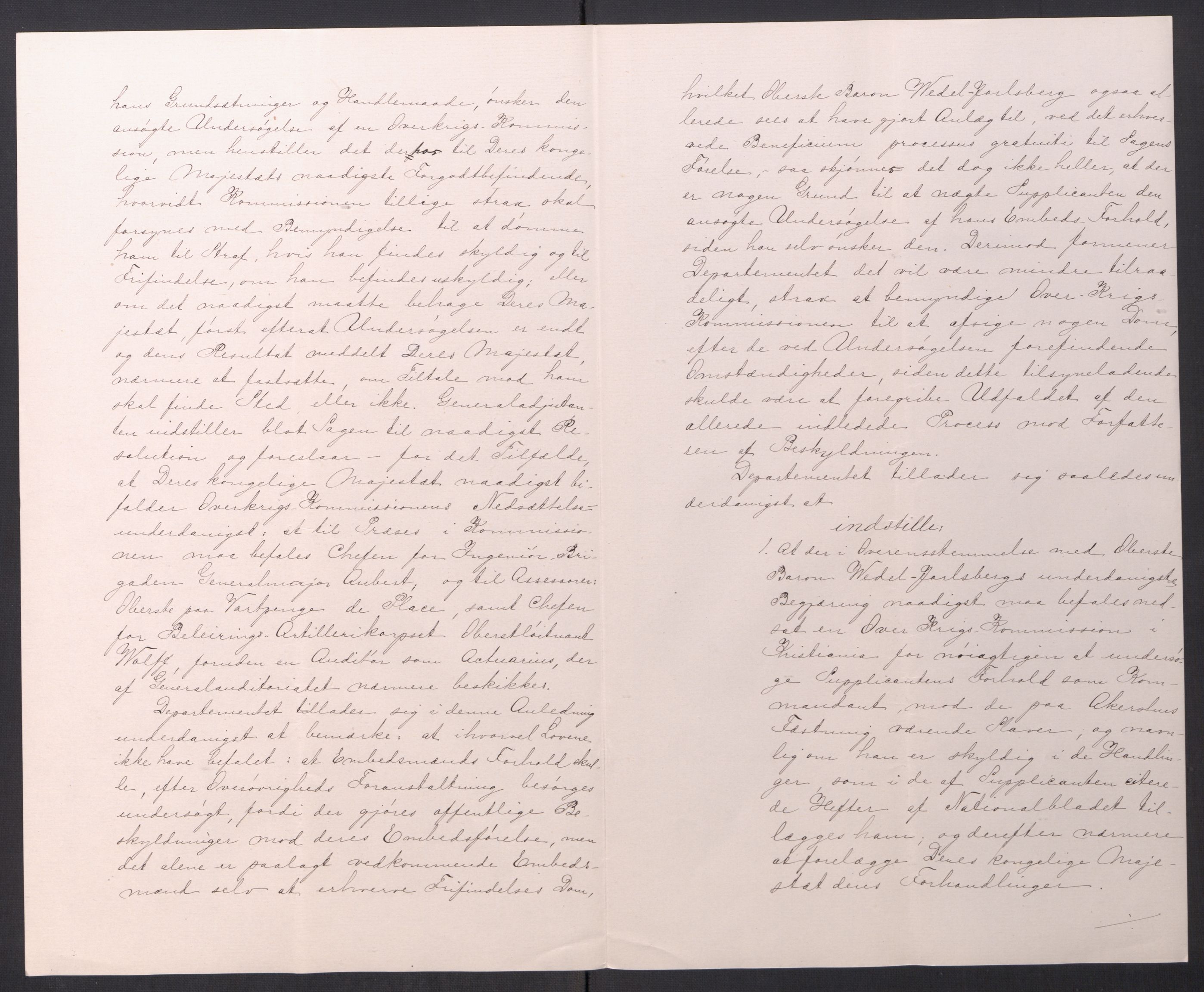 Motzfeldt-familien, RA/PA-0234/D/L001b/0009: -- / "Til de trykte Optegnelser", 1821-1836
