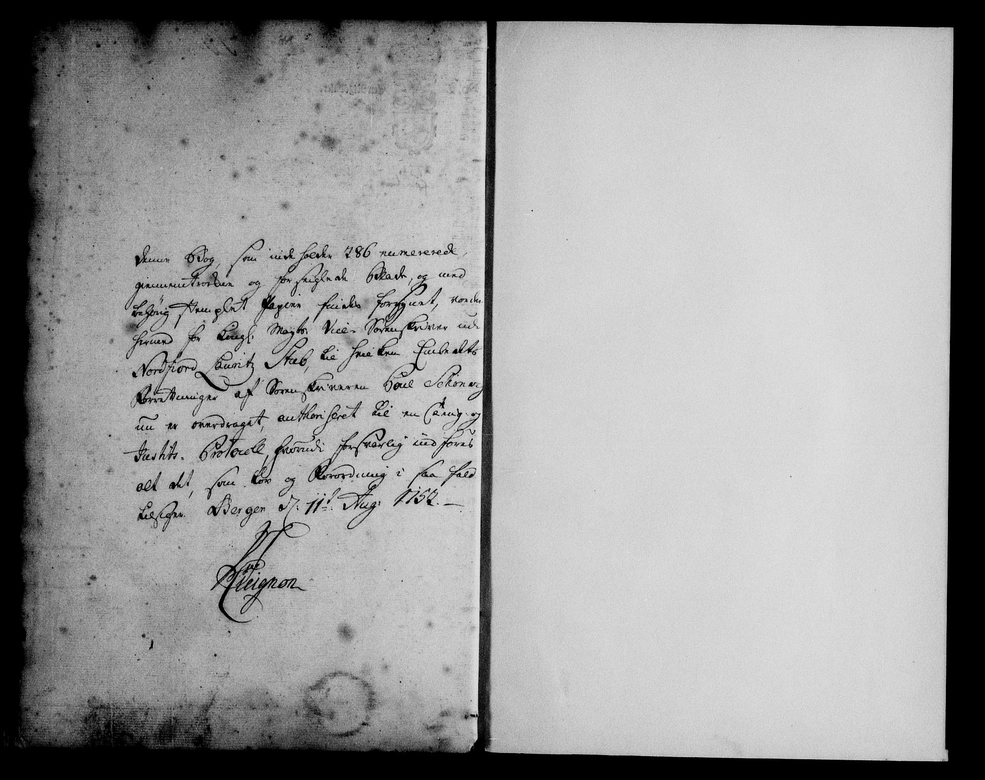 Nordfjord sorenskriveri, AV/SAB-A-2801/01/01a/L0030: Tingbøker (justisprotokoller), 1752-1756, p. 286b-287a