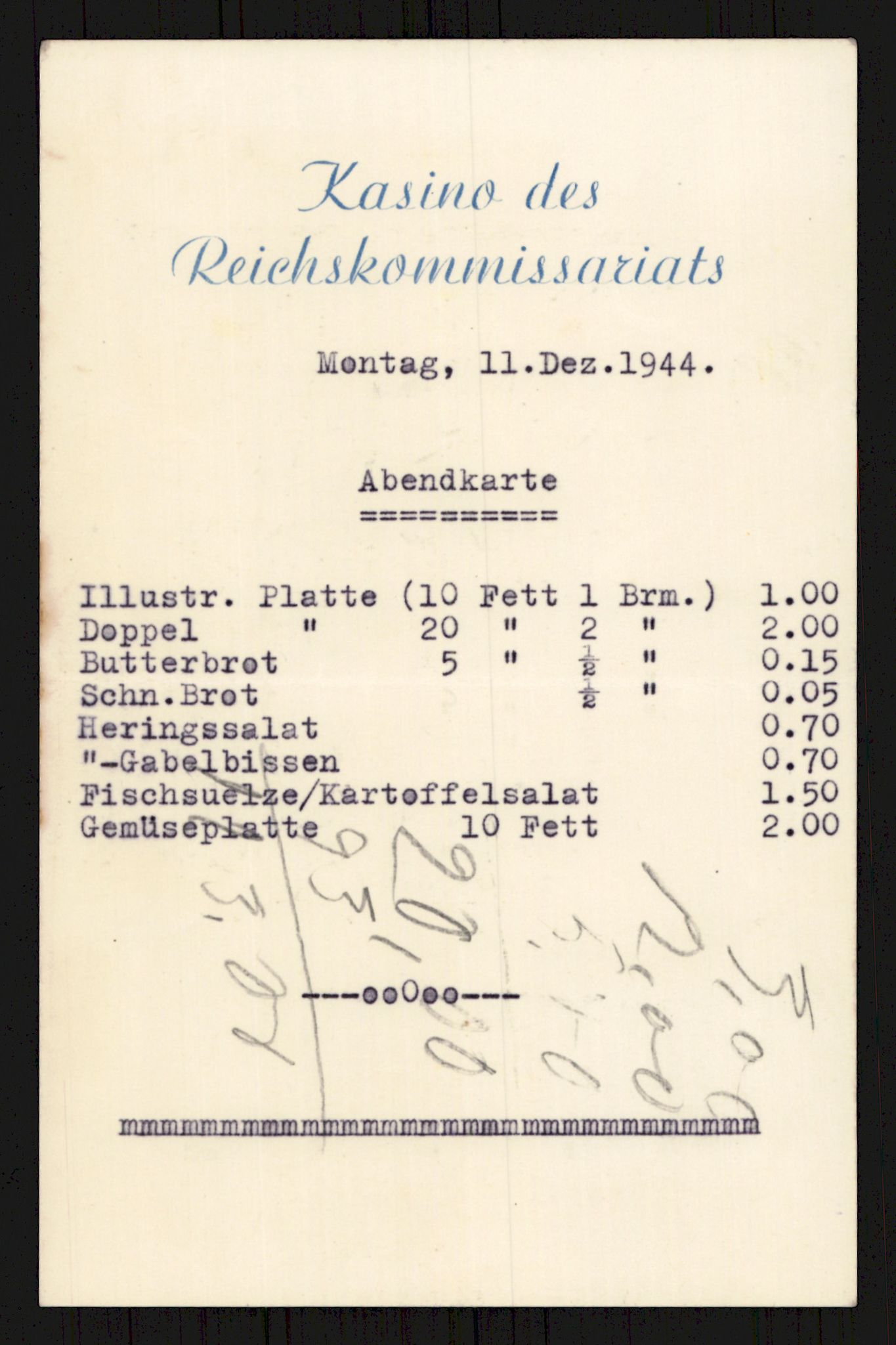Tyske arkiver, Reichskommissariat, AV/RA-RAFA-2174/E/Ei/L0002/0004: Dokumentsamling / Dokumenter etter Hans Winterfeldt, Deutsche Wochenschau , 1942-1944, p. 722