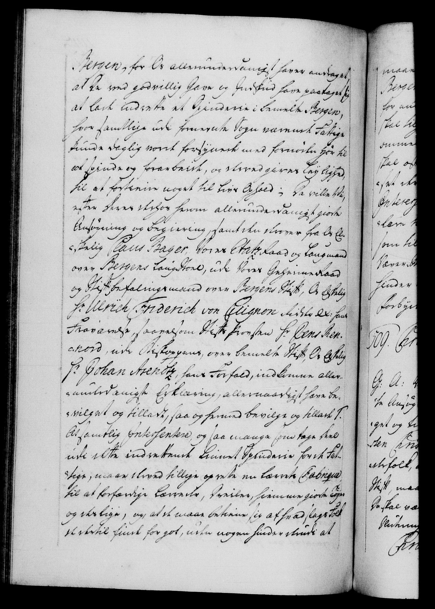 Danske Kanselli 1572-1799, AV/RA-EA-3023/F/Fc/Fca/Fcaa/L0042: Norske registre, 1763-1766, p. 443b