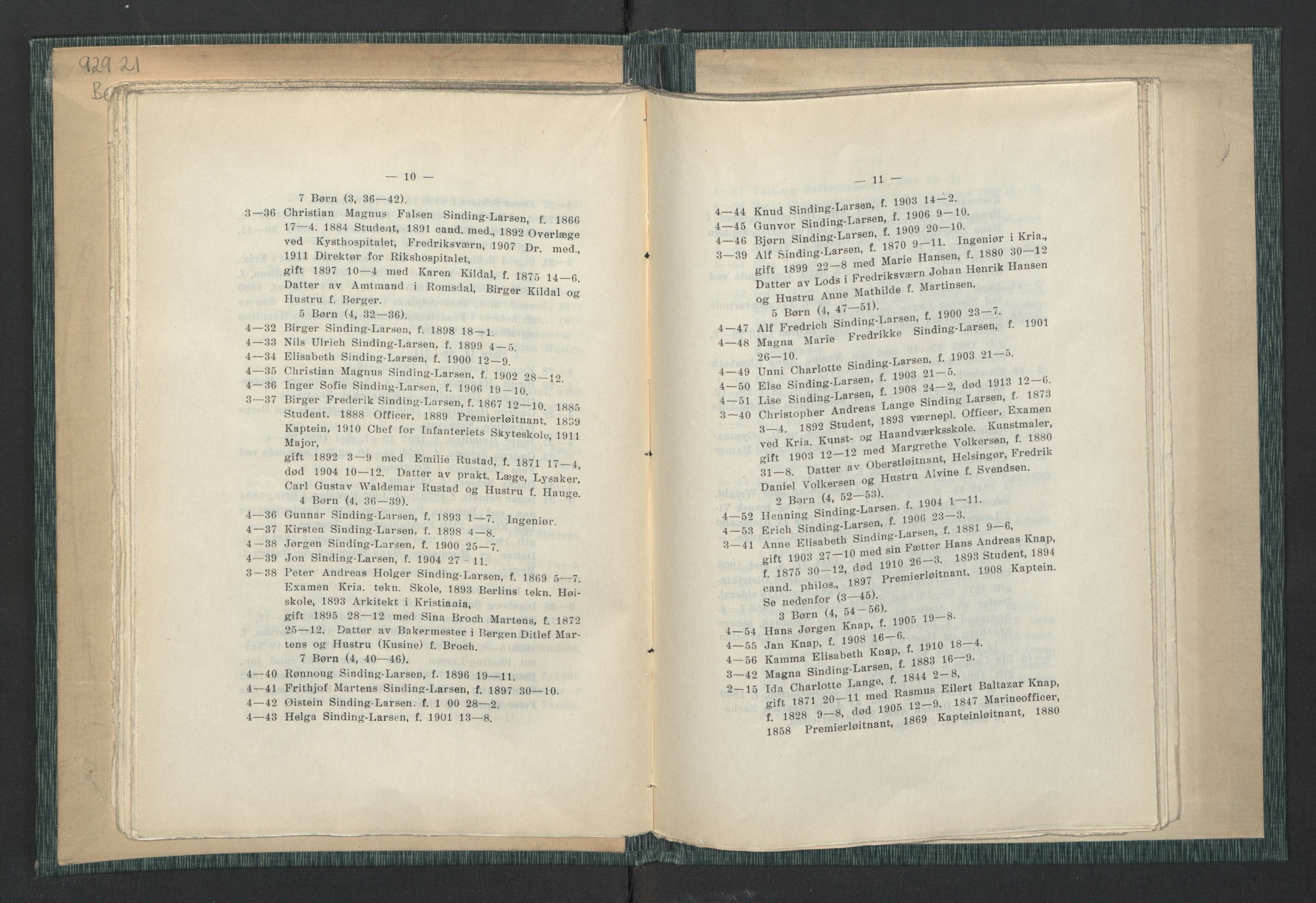 Andre publikasjoner, PUBL/PUBL-999/0003/0001: Johan Kielland Bergwitz: Vore Eidsvollsmænds efterkommere. Gjennem alle linjer i 100 aar (1914), 1814-1914, p. 46