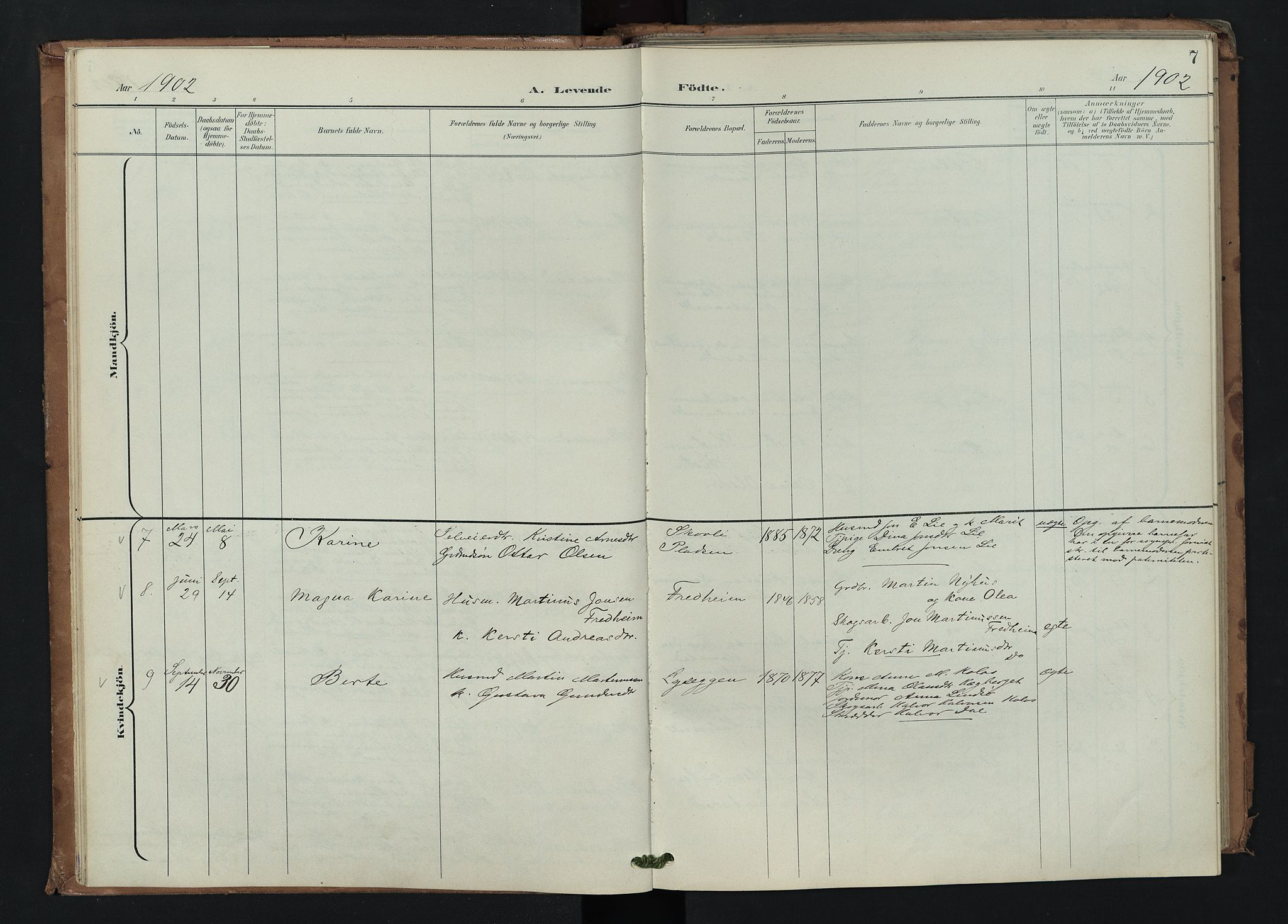 Trysil prestekontor, SAH/PREST-046/H/Ha/Hab/L0008: Parish register (copy) no. 8, 1900-1950, p. 7