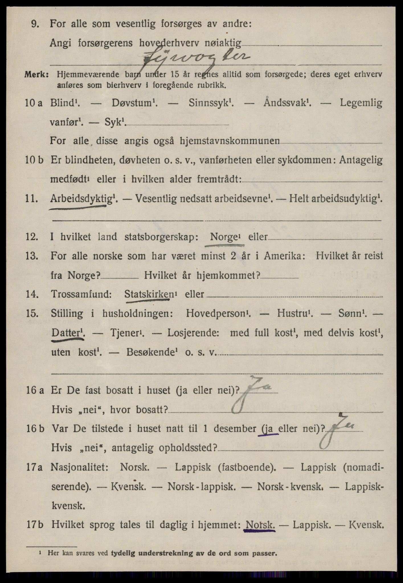 SAT, 1920 census for Nord-Frøya, 1920, p. 7400