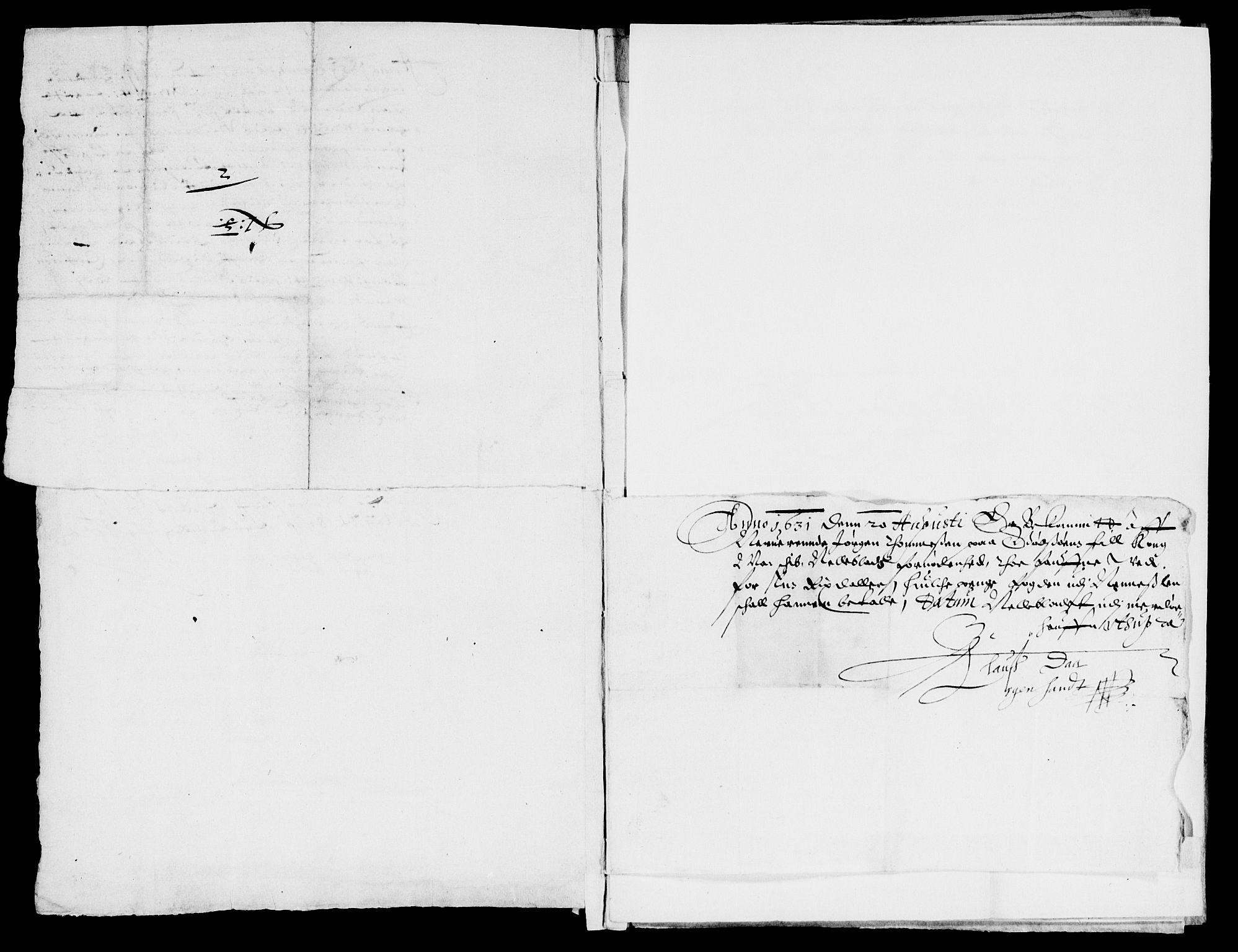 Rentekammeret inntil 1814, Reviderte regnskaper, Lensregnskaper, AV/RA-EA-5023/R/Rb/Rbq/L0021: Nedenes len. Mandals len. Råbyggelag., 1631-1633