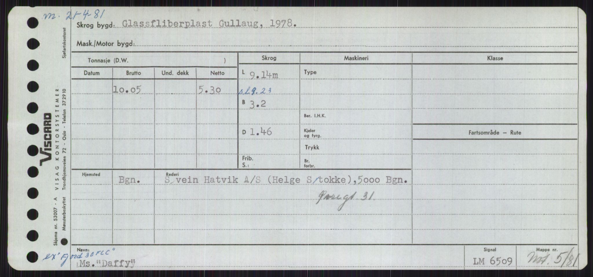 Sjøfartsdirektoratet med forløpere, Skipsmålingen, AV/RA-S-1627/H/Ha/L0001/0002: Fartøy, A-Eig / Fartøy Bjør-Eig, p. 737