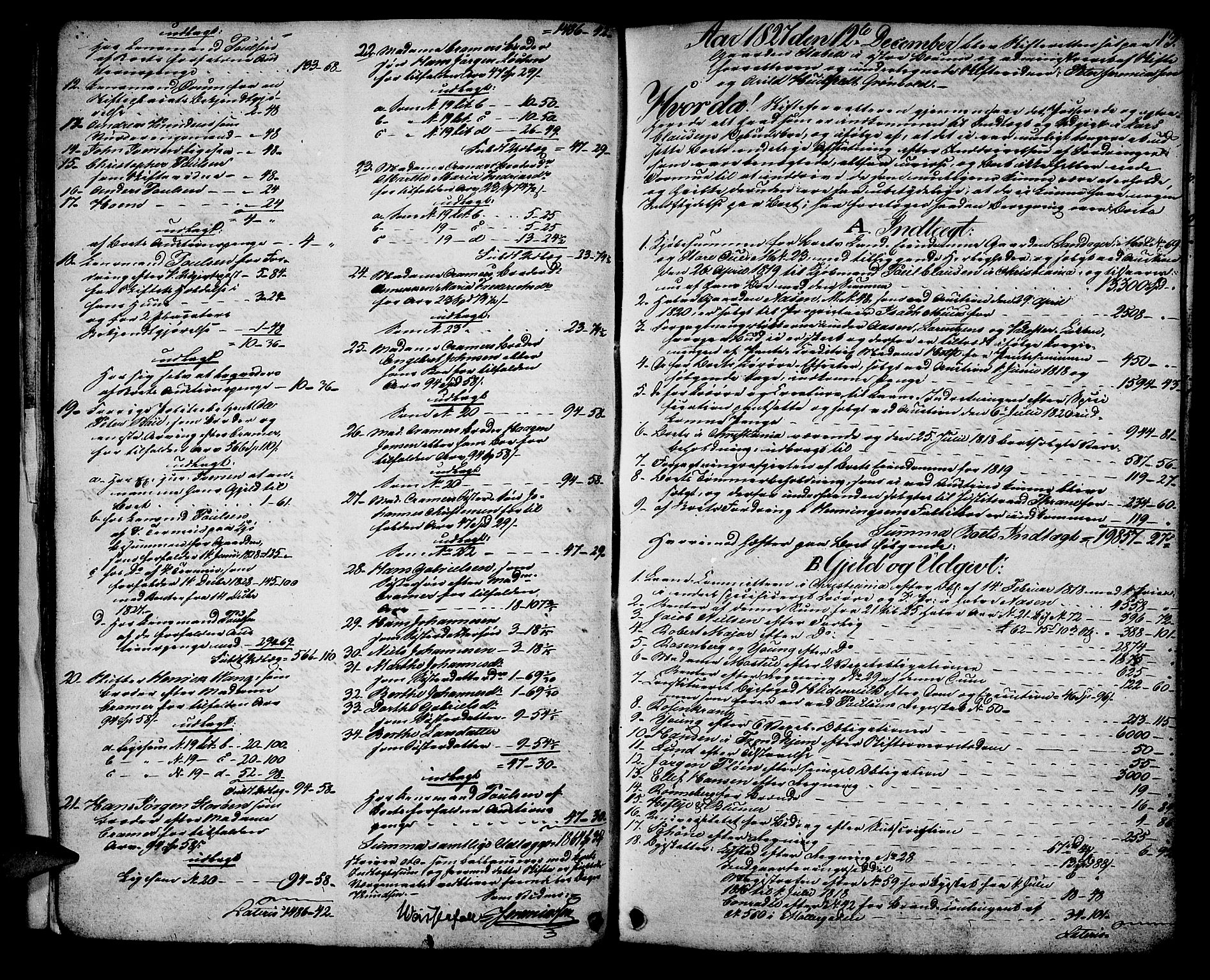 Aker sorenskriveri, AV/SAO-A-10895/H/Hb/L0021: Skifteprotokoll, 1827-1832, p. 12b-13a