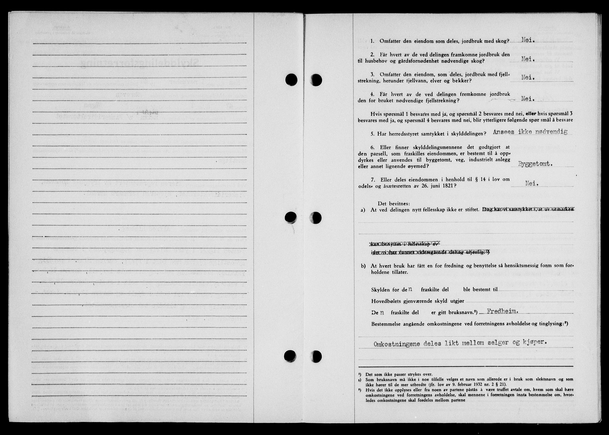 Lofoten sorenskriveri, SAT/A-0017/1/2/2C/L0020a: Mortgage book no. 20a, 1948-1949, Diary no: : 2839/1948