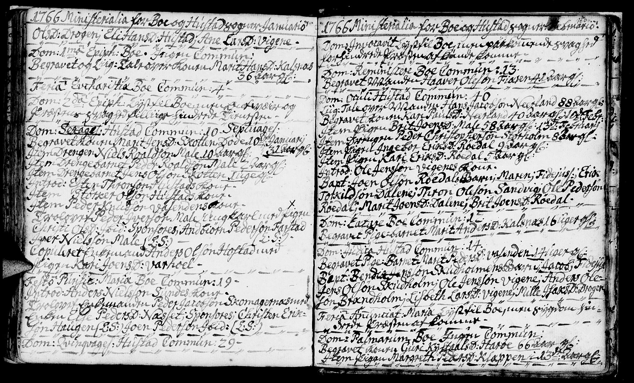 Ministerialprotokoller, klokkerbøker og fødselsregistre - Møre og Romsdal, AV/SAT-A-1454/566/L0760: Parish register (official) no. 566A01, 1739-1766, p. 150