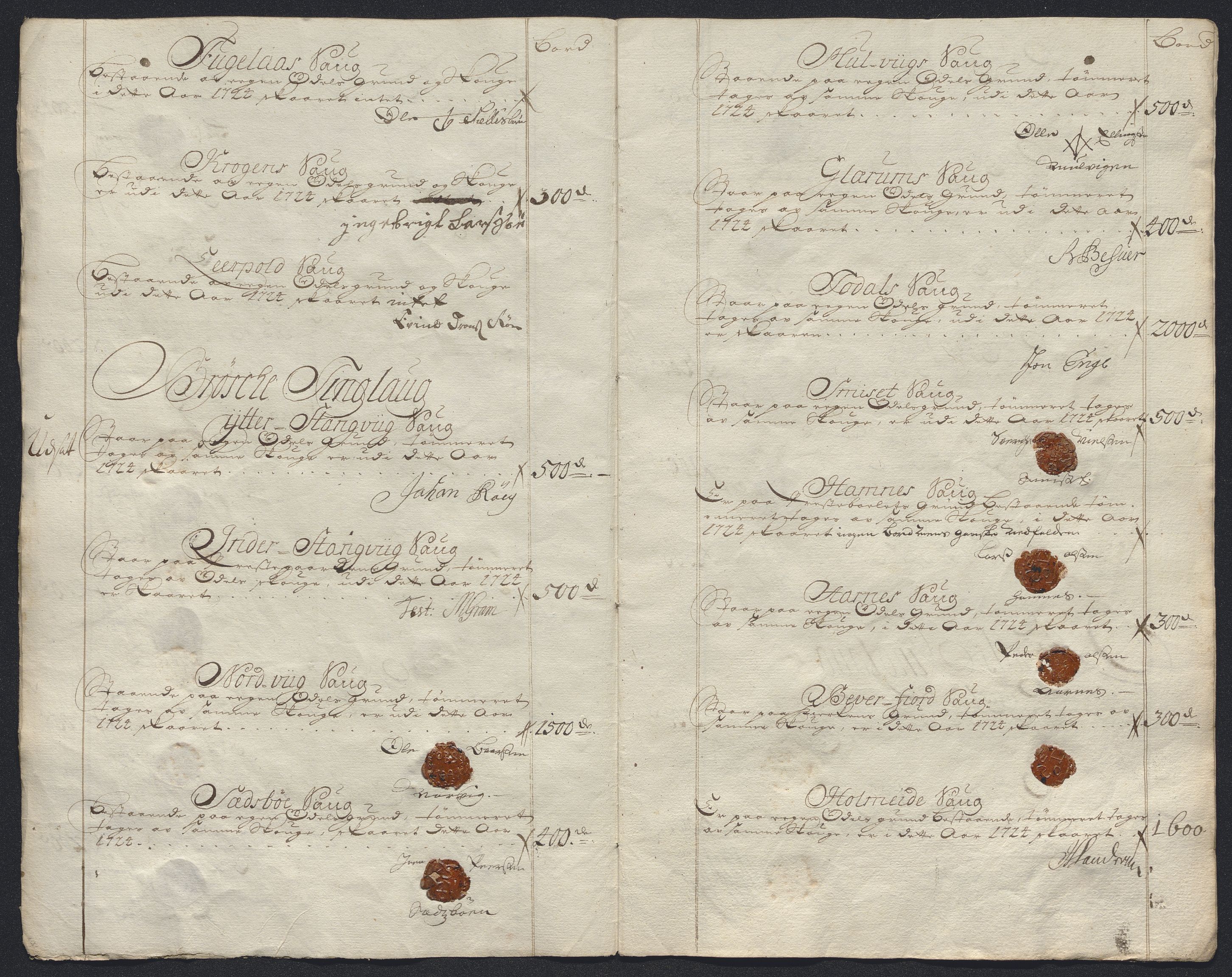 Rentekammeret inntil 1814, Reviderte regnskaper, Fogderegnskap, RA/EA-4092/R56/L3757: Fogderegnskap Nordmøre, 1724, p. 111