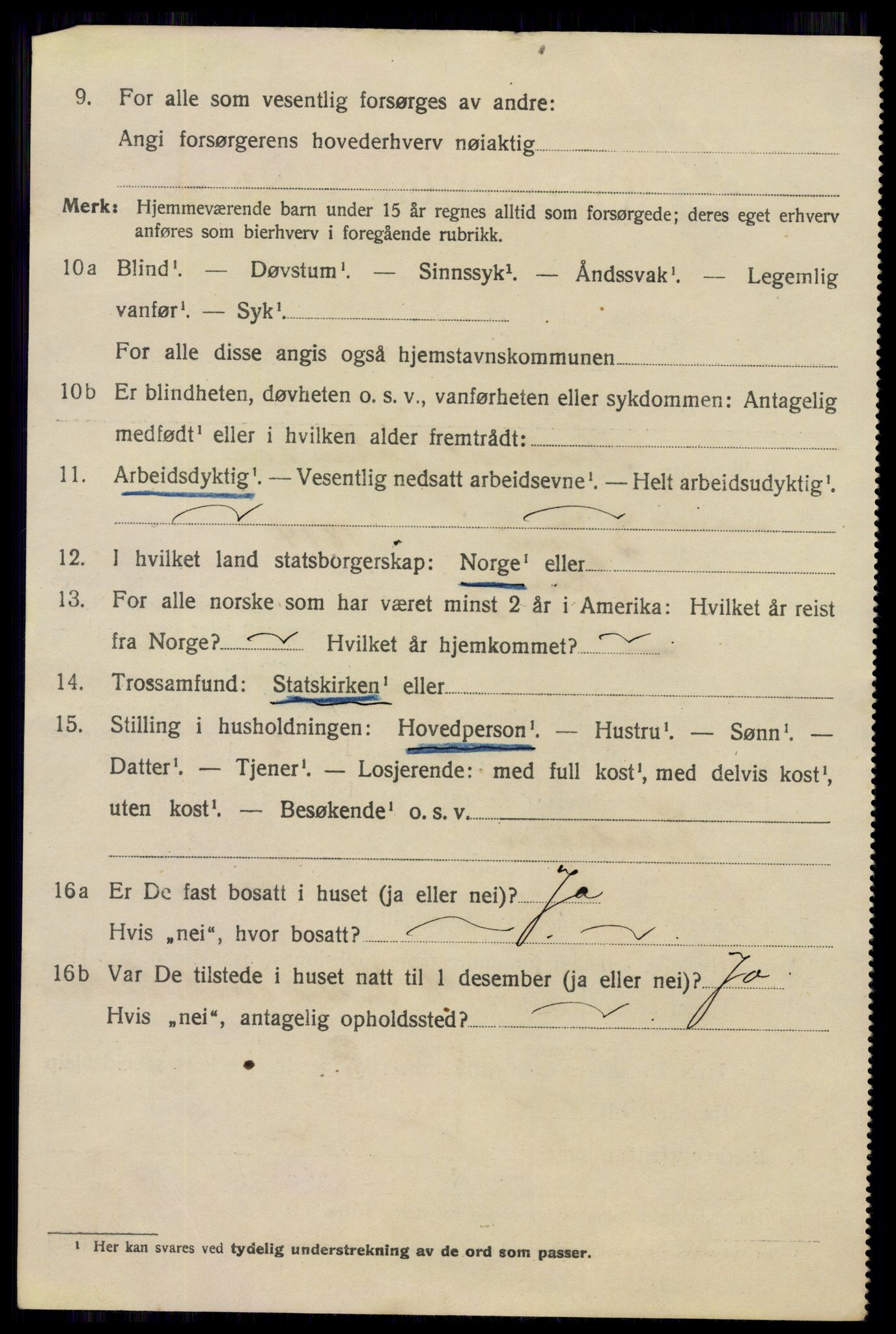 SAO, 1920 census for Fredrikstad, 1920, p. 40724
