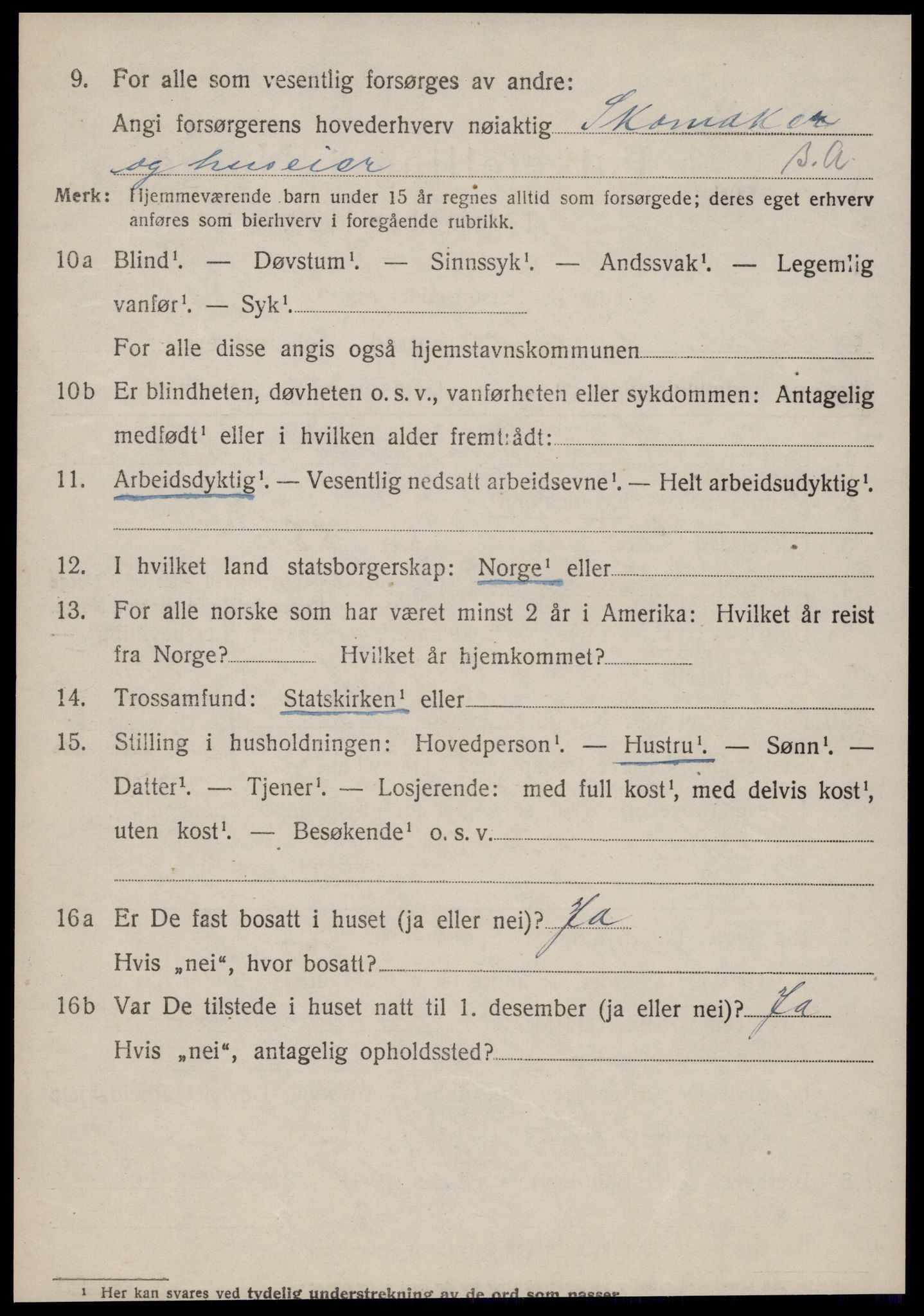 SAT, 1920 census for Eresfjord og Vistdal, 1920, p. 2682