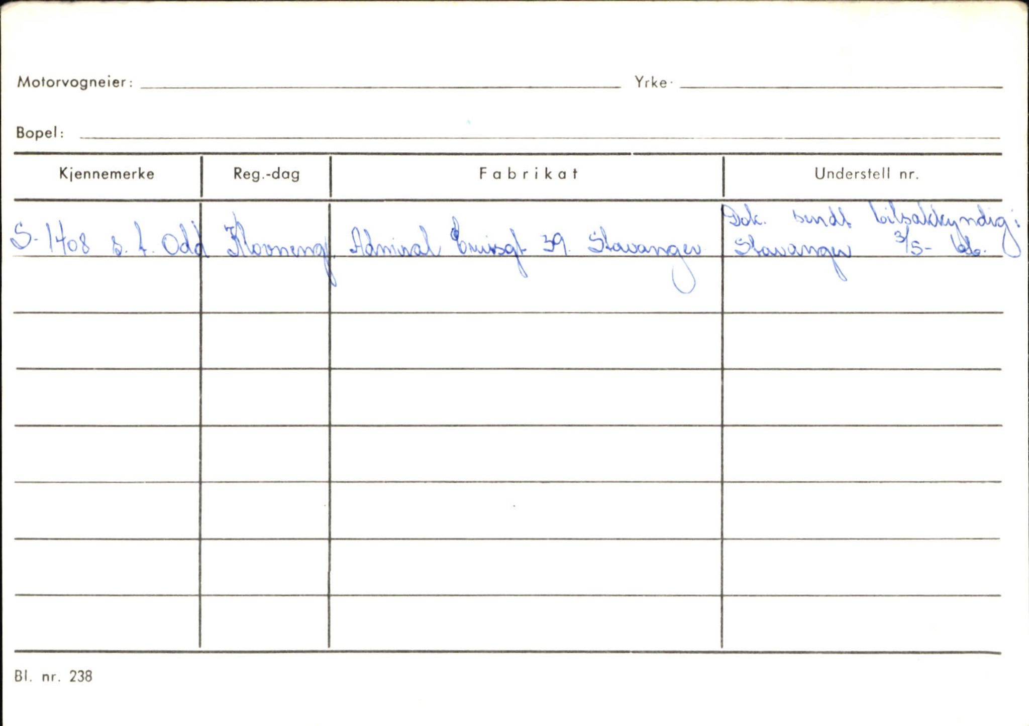 Statens vegvesen, Sogn og Fjordane vegkontor, SAB/A-5301/4/F/L0125: Eigarregister Sogndal V-Å. Aurland A-Å. Fjaler A-N, 1945-1975, p. 2229