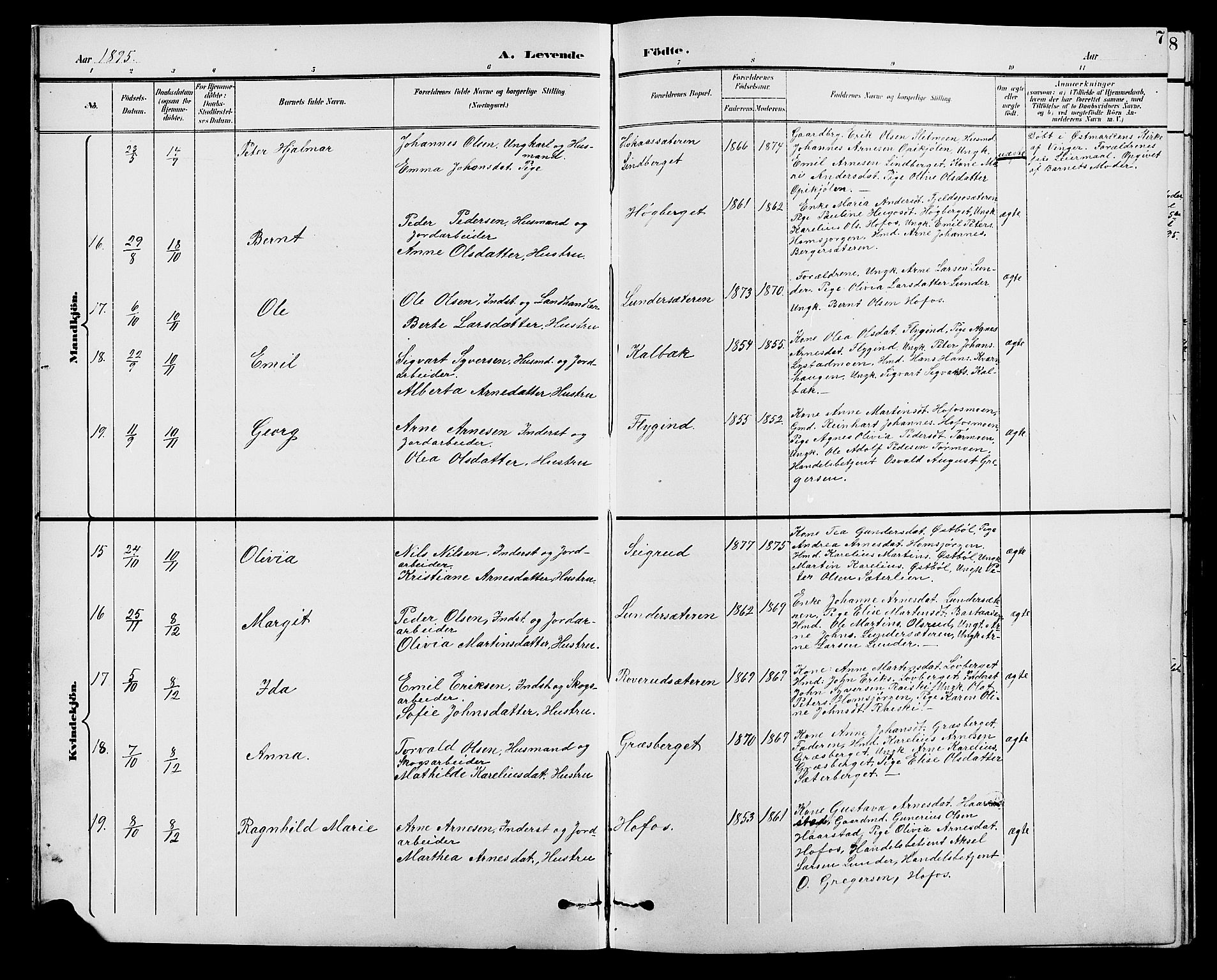 Brandval prestekontor, AV/SAH-PREST-034/H/Ha/Hab/L0001: Parish register (copy) no. 1, 1895-1910, p. 7