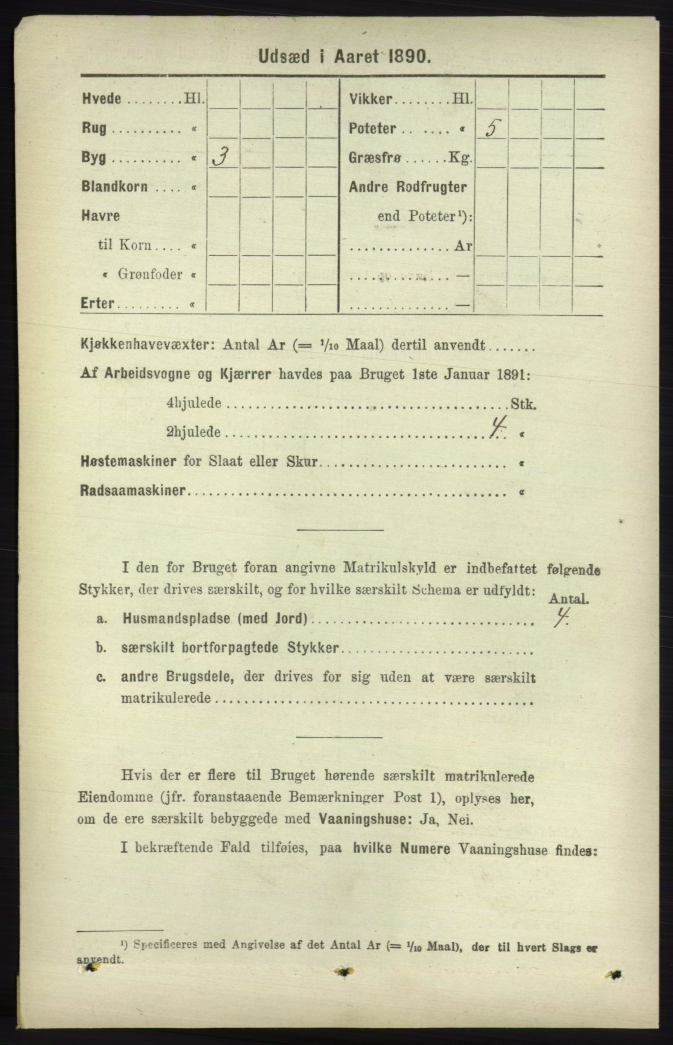 RA, 1891 census for 1230 Ullensvang, 1891, p. 6907