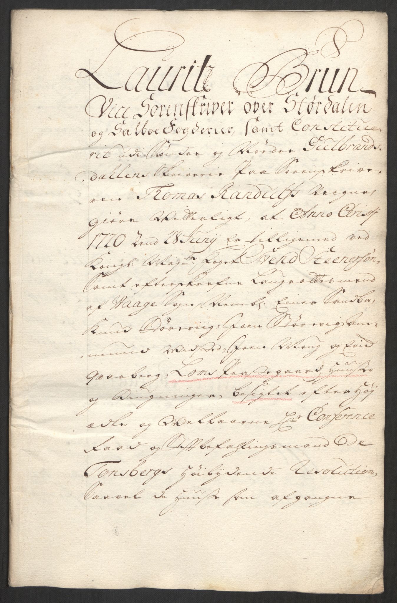 Kristiania stiftamt, AV/SAO-A-10386/E/Ed/Edp/L0001: Sorenskrivere, 1711-1721, p. 152