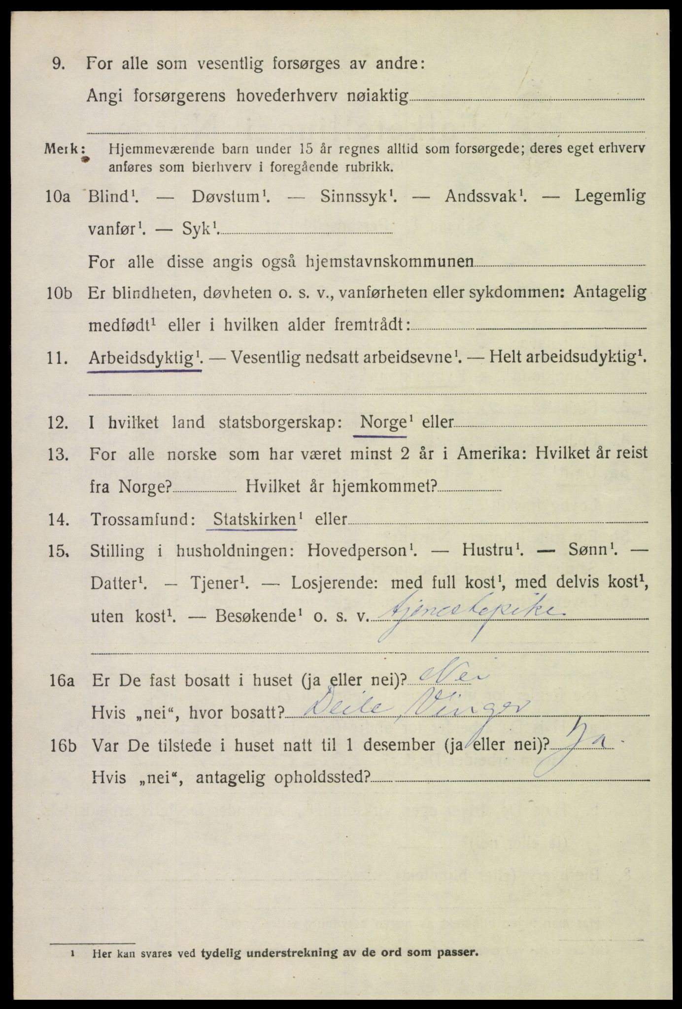 SAH, 1920 census for Eidskog, 1920, p. 12112