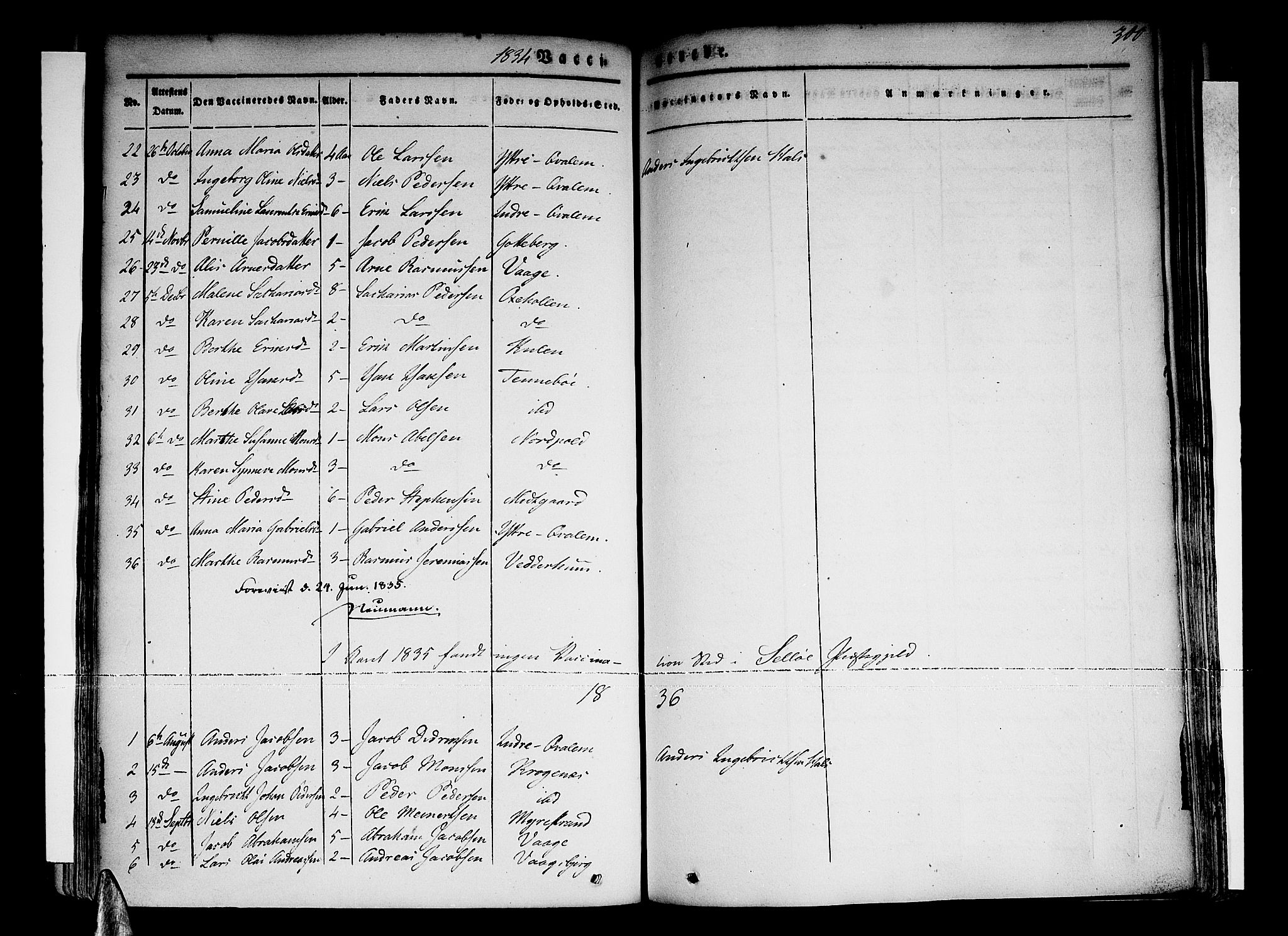 Selje sokneprestembete, SAB/A-99938/H/Ha/Haa/Haaa: Parish register (official) no. A 9, 1829-1844, p. 300
