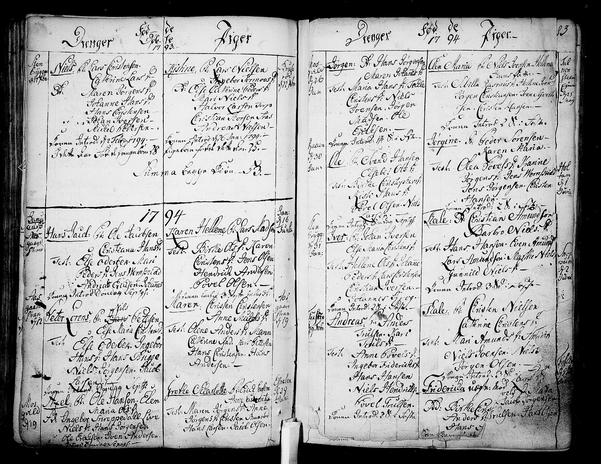 Borre kirkebøker, AV/SAKO-A-338/F/Fa/L0002: Parish register (official) no. I 2, 1752-1806, p. 82