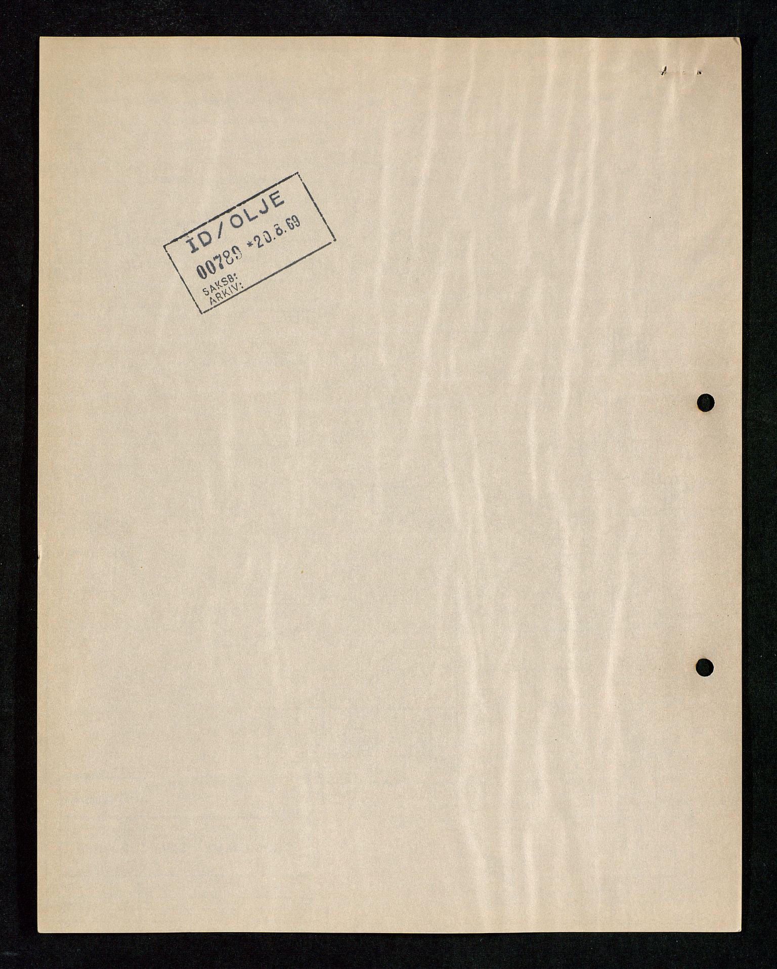 Industridepartementet, Oljekontoret, AV/SAST-A-101348/Da/L0003: Arkivnøkkel 711 Undersøkelser og utforskning, 1963-1971, p. 546