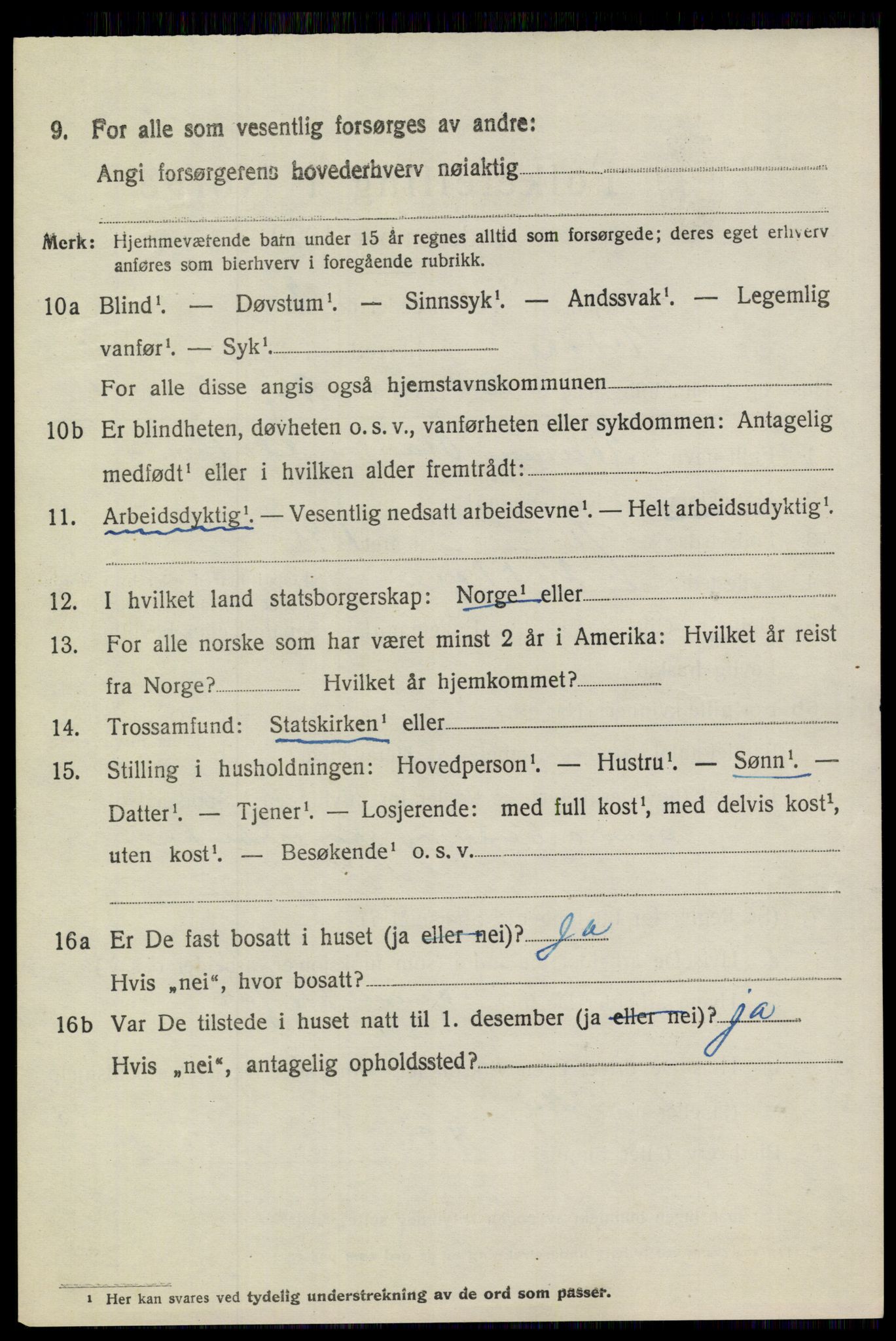 SAKO, 1920 census for Heddal, 1920, p. 7155