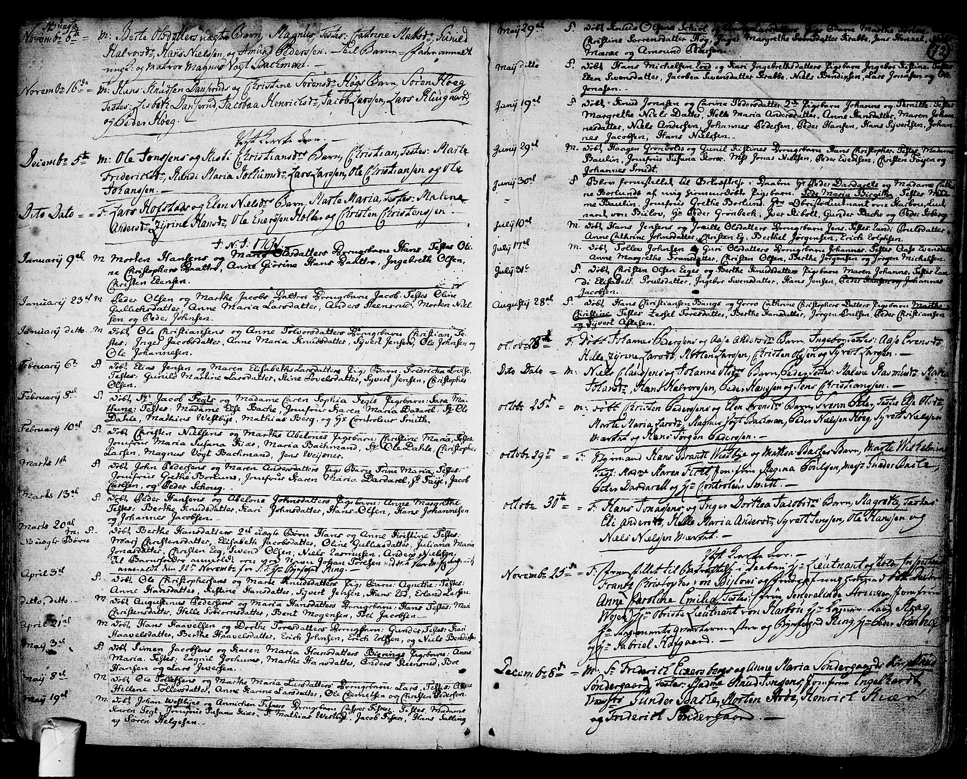 Strømsø kirkebøker, AV/SAKO-A-246/F/Fb/L0002: Parish register (official) no. II 2, 1739-1814, p. 72