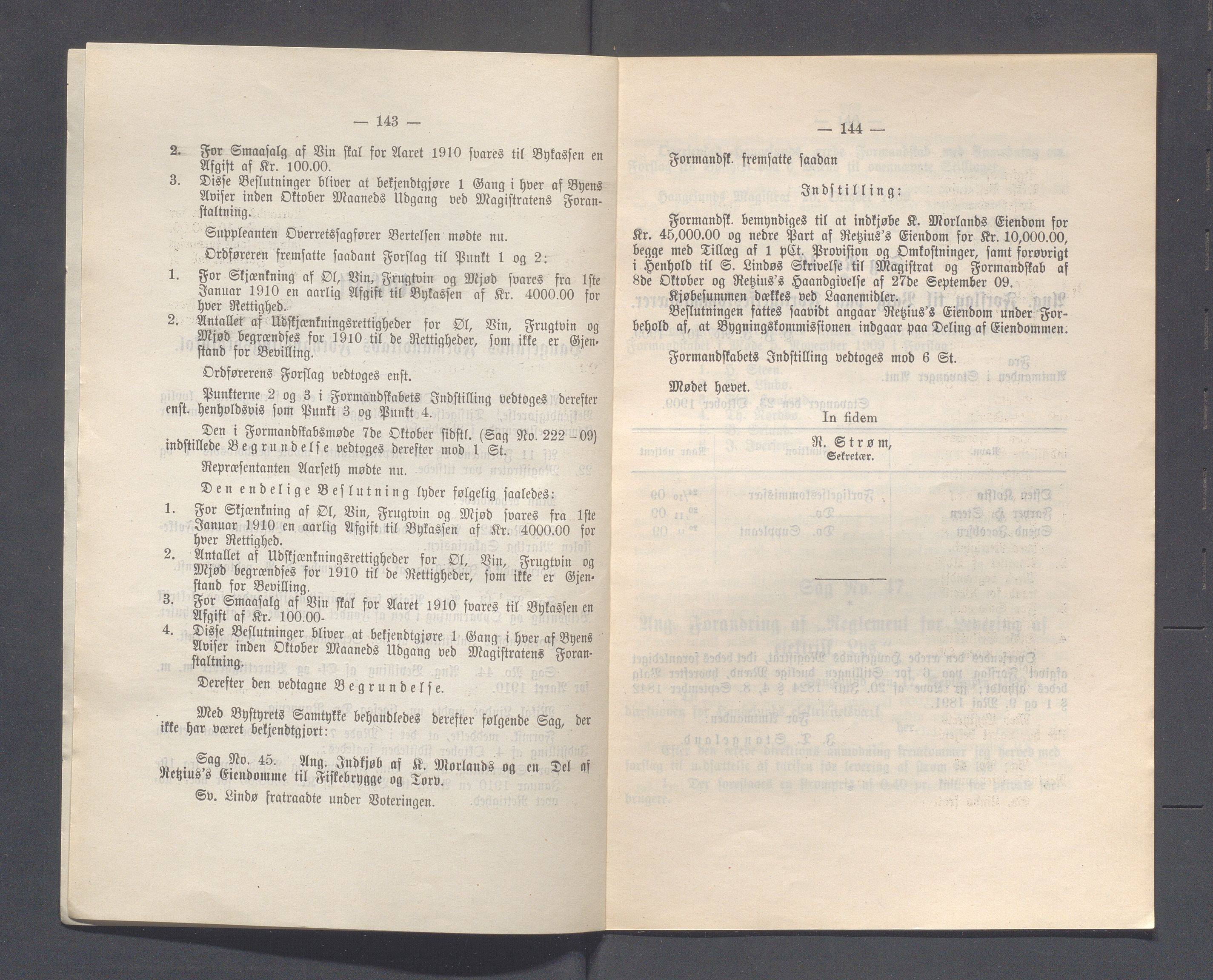 Haugesund kommune - Formannskapet og Bystyret, IKAR/A-740/A/Abb/L0002: Bystyreforhandlinger, 1908-1917, p. 290