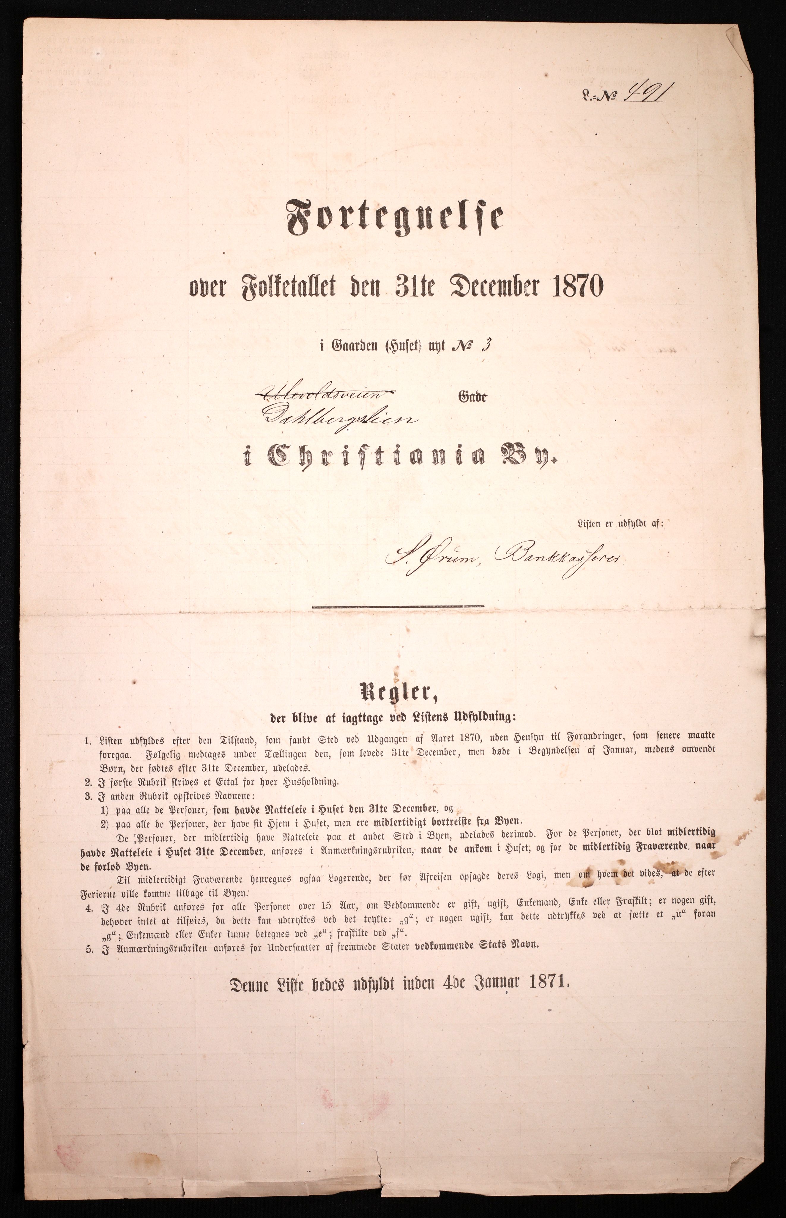 RA, 1870 census for 0301 Kristiania, 1870, p. 590