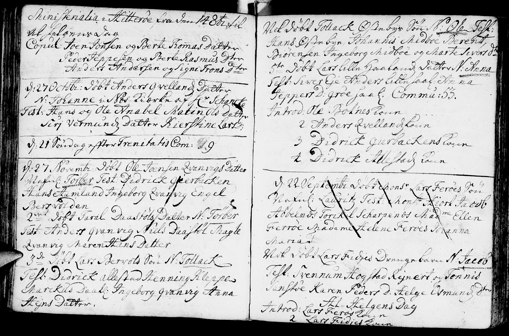 Sokndal sokneprestkontor, AV/SAST-A-101808: Parish register (official) no. A 3, 1740-1806