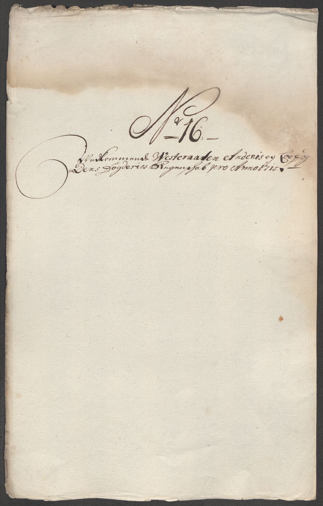 Rentekammeret inntil 1814, Reviderte regnskaper, Fogderegnskap, RA/EA-4092/R67/L4681: Fogderegnskap Vesterålen, Andenes og Lofoten, 1715, p. 111