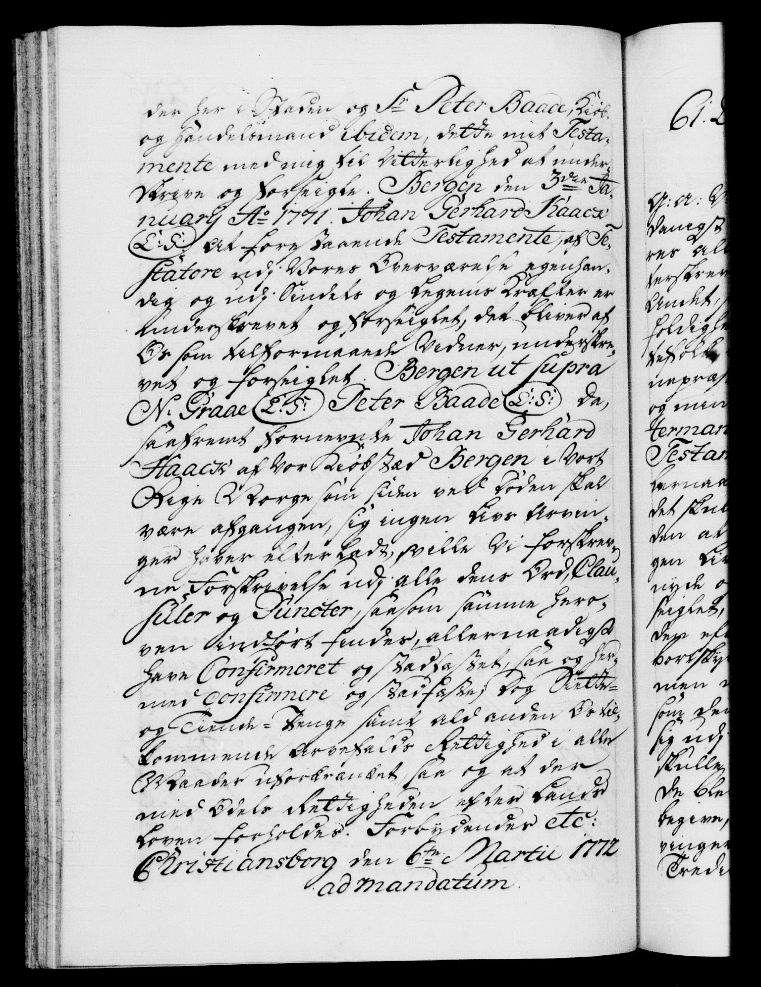 Danske Kanselli 1572-1799, AV/RA-EA-3023/F/Fc/Fca/Fcaa/L0045: Norske registre "Norske eller 3. dept.s åpne brev, 1771-1773, p. 236b