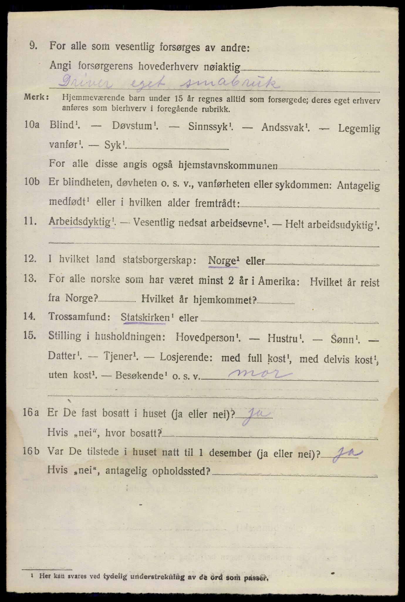 SAKO, 1920 census for Øvre Eiker, 1920, p. 20659