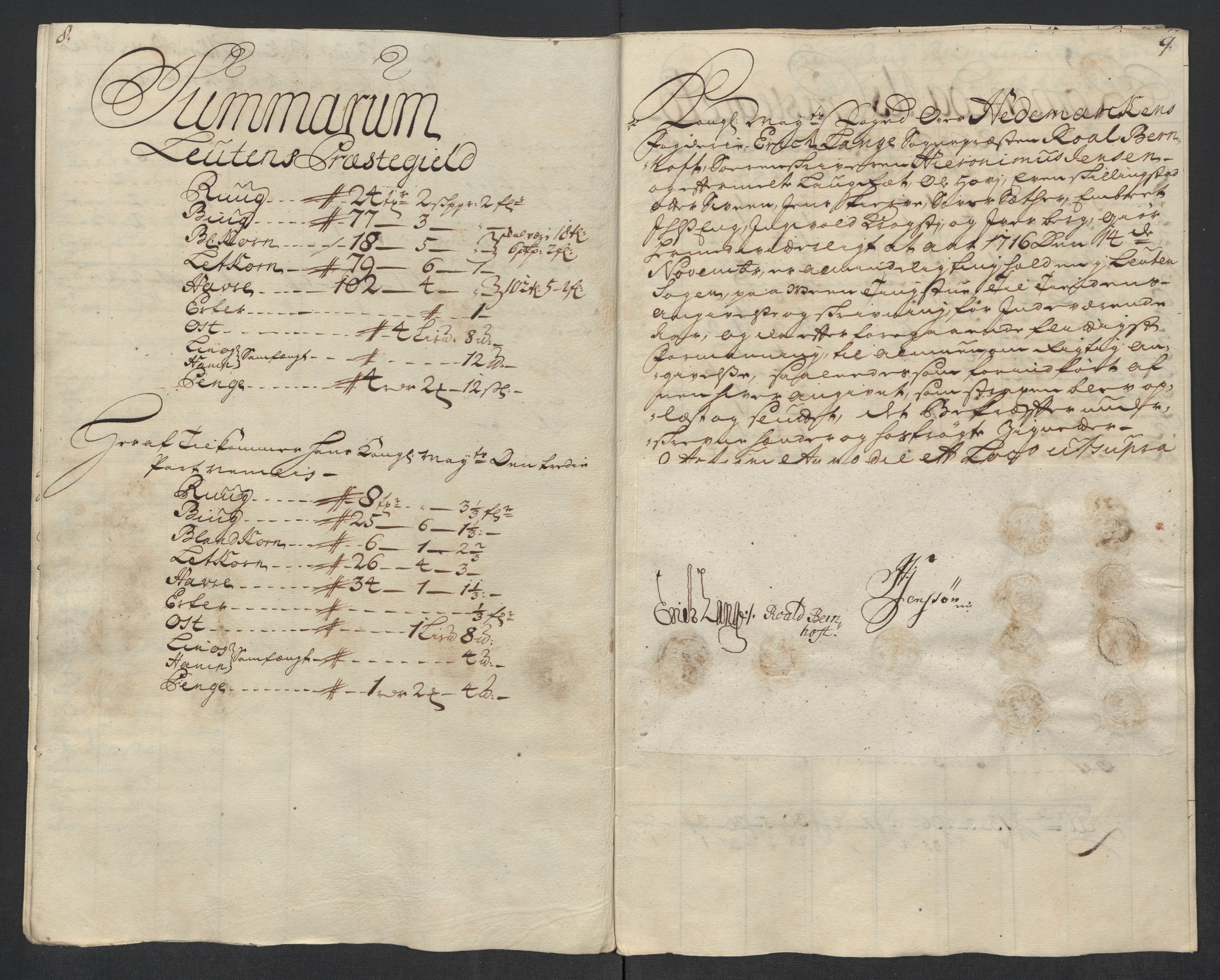 Rentekammeret inntil 1814, Reviderte regnskaper, Fogderegnskap, RA/EA-4092/R16/L1055: Fogderegnskap Hedmark, 1716, p. 250