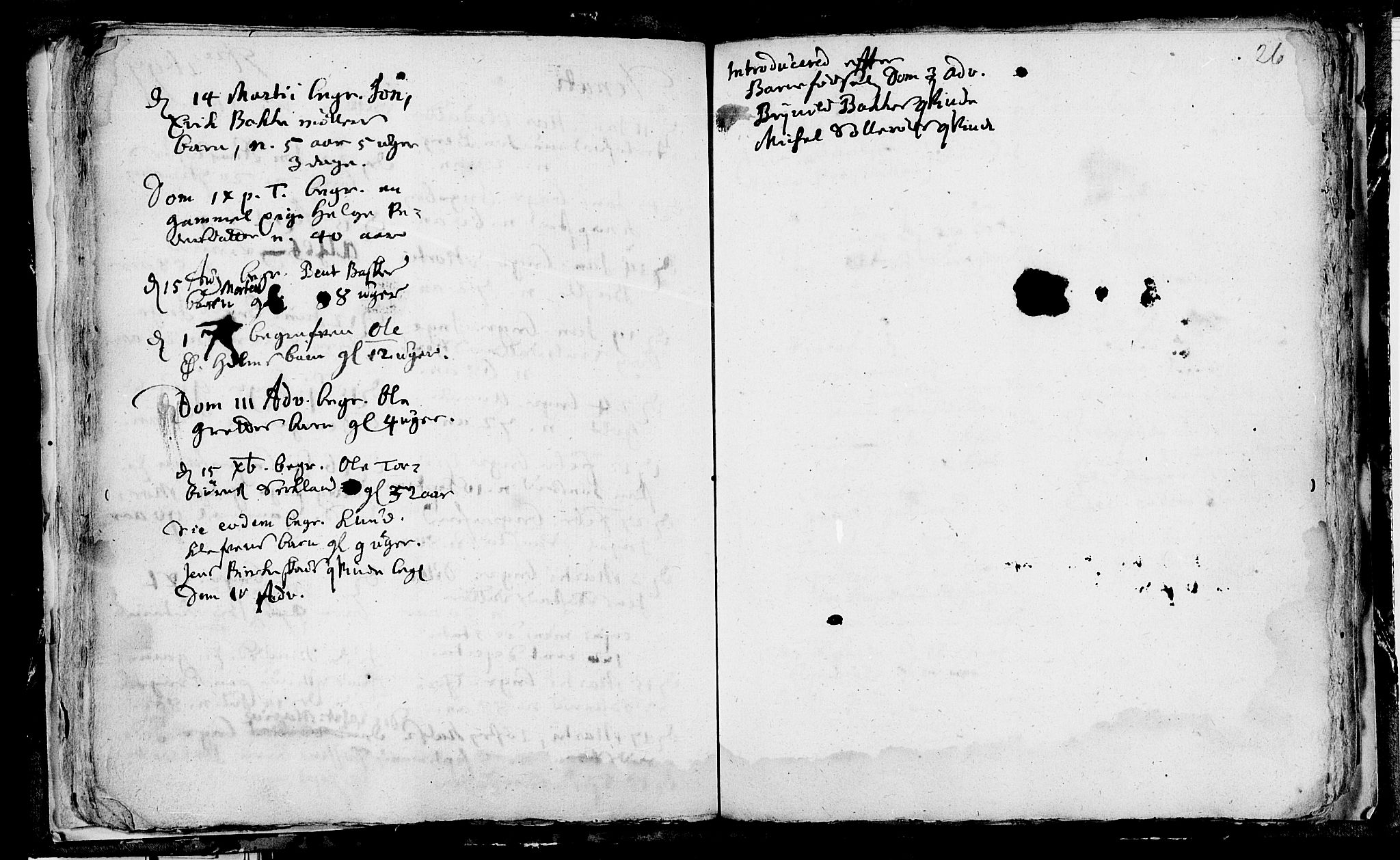 Våle kirkebøker, AV/SAKO-A-334/F/Fa/L0001: Parish register (official) no. I 1, 1693-1704, p. 26