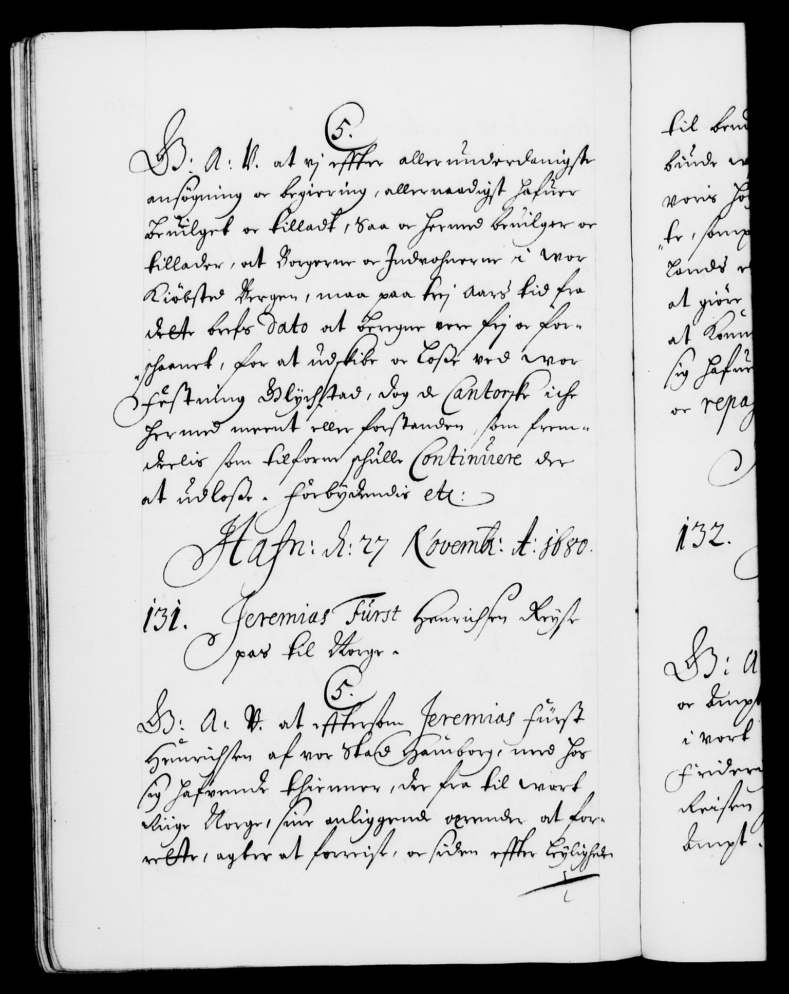 Danske Kanselli 1572-1799, RA/EA-3023/F/Fc/Fca/Fcaa/L0012: Norske registre (mikrofilm), 1674-1680, p. 456b