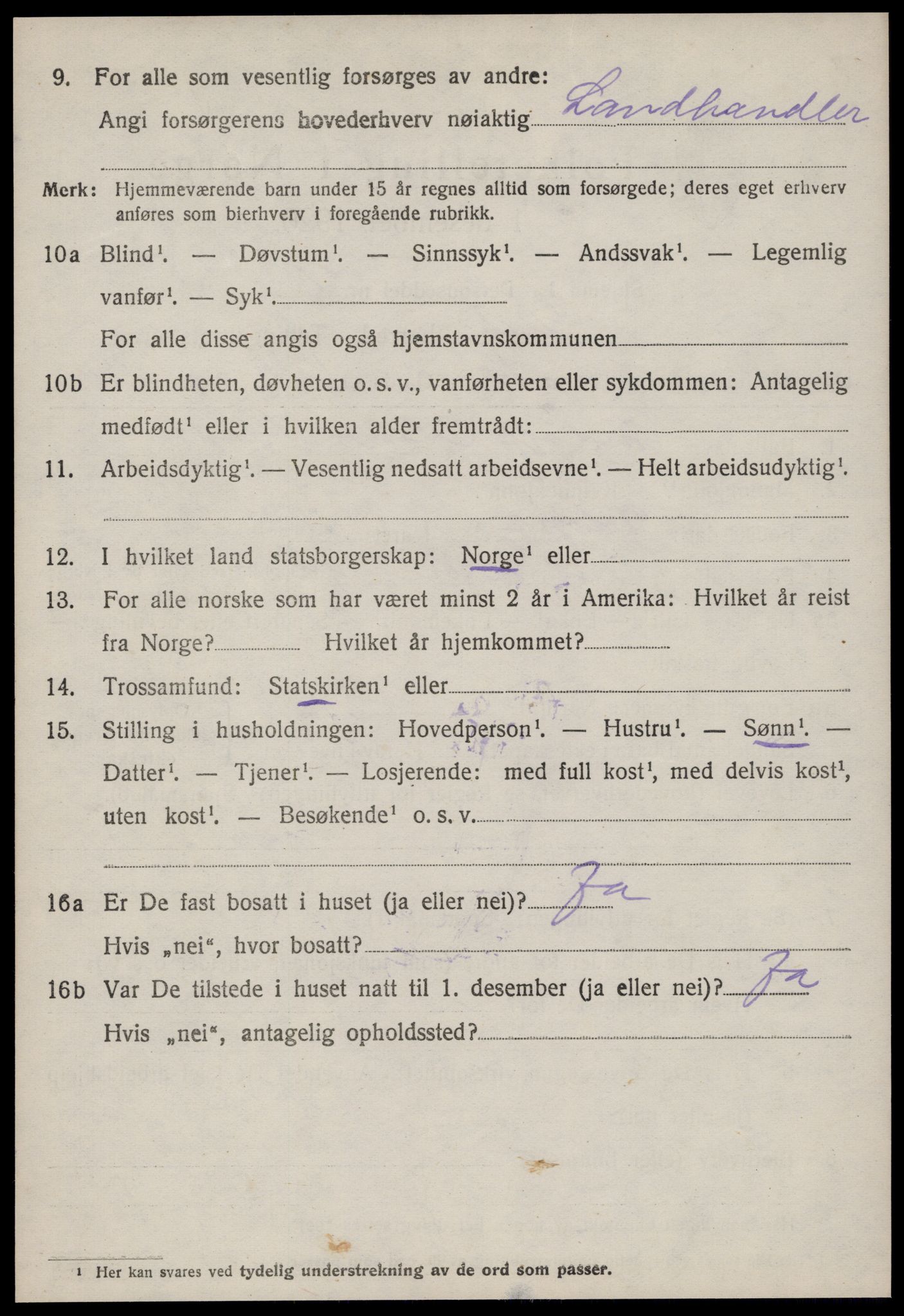 SAT, 1920 census for Giske, 1920, p. 1647