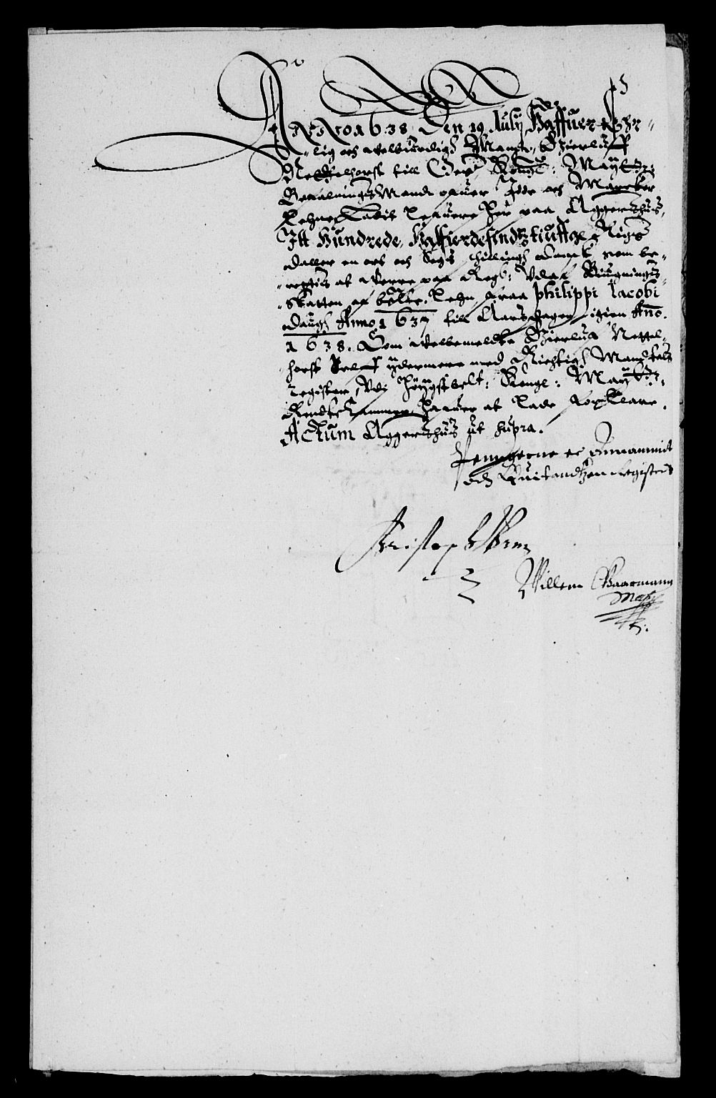 Rentekammeret inntil 1814, Reviderte regnskaper, Lensregnskaper, AV/RA-EA-5023/R/Rb/Rbb/L0002: Idd og Marker len, 1634-1639