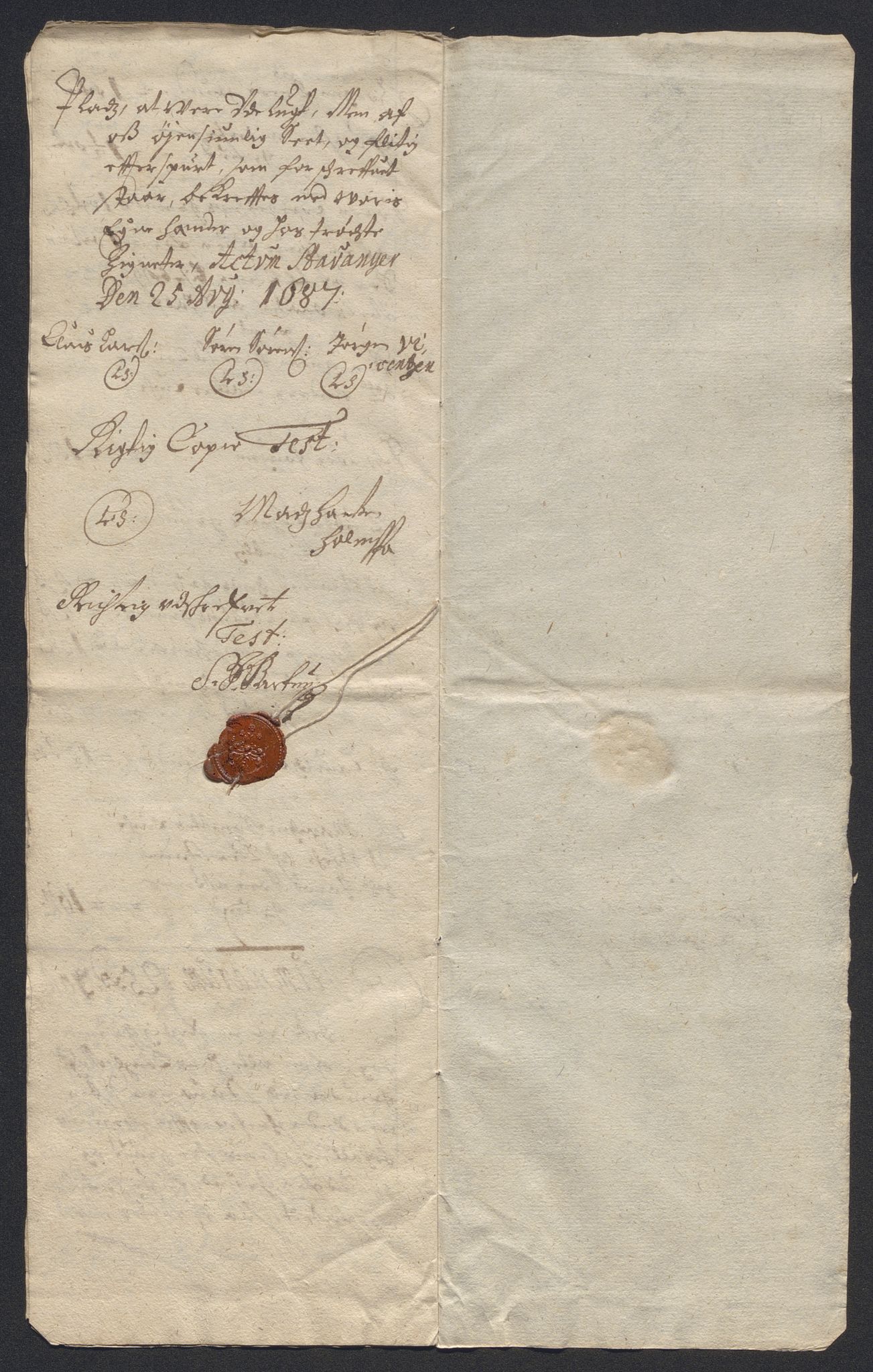 Rentekammeret inntil 1814, Reviderte regnskaper, Byregnskaper, AV/RA-EA-4066/R/Ro/L0316: [O14] Sikt og sakefall, 1662-1693, p. 362