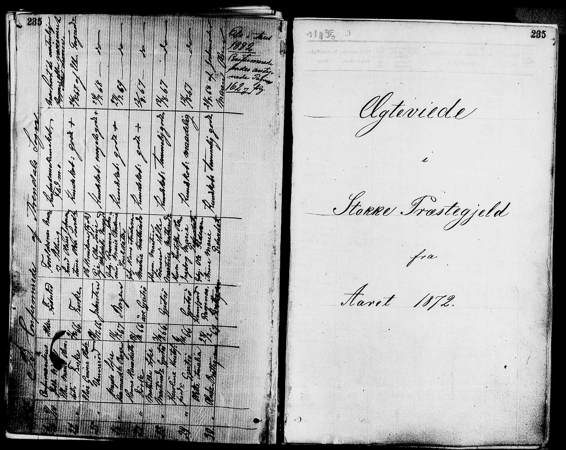 Stokke kirkebøker, SAKO/A-320/F/Fa/L0009: Parish register (official) no. I 9, 1872-1883, p. 235