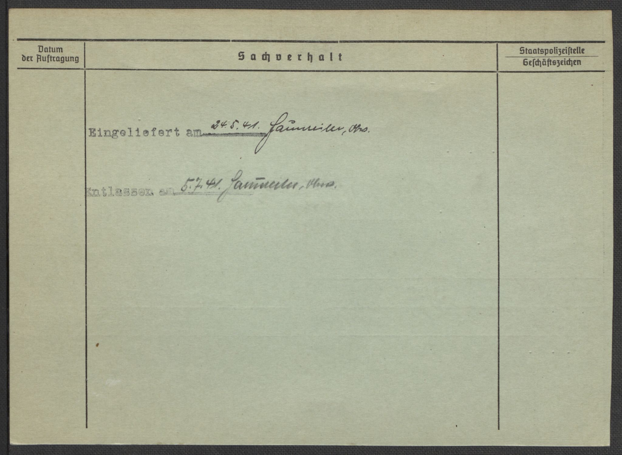 Befehlshaber der Sicherheitspolizei und des SD, AV/RA-RAFA-5969/E/Ea/Eaa/L0002: Register over norske fanger i Møllergata 19: Bj-Eng, 1940-1945, p. 1198