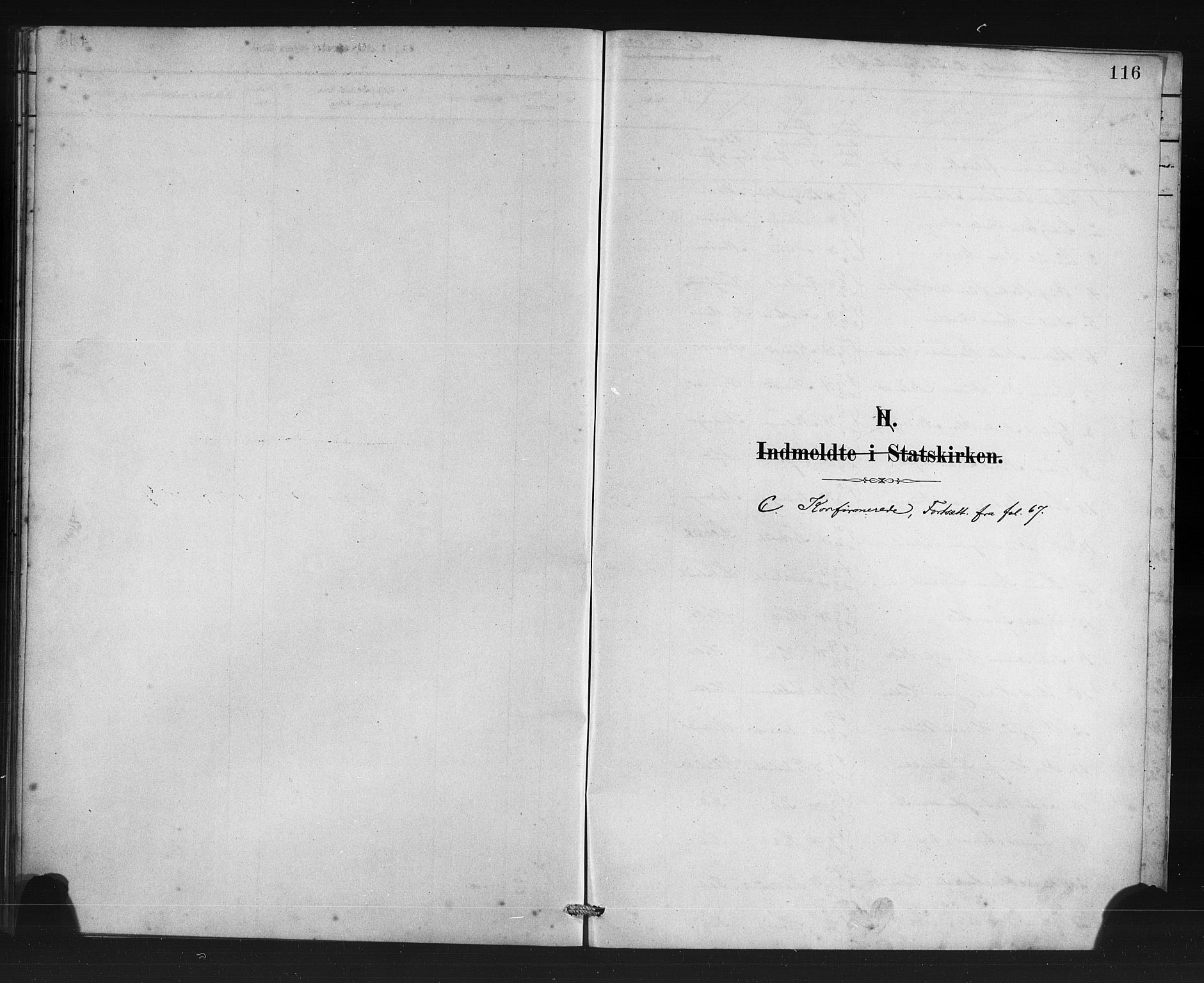 Manger sokneprestembete, SAB/A-76801/H/Haa: Parish register (official) no. C 1, 1881-1890, p. 116