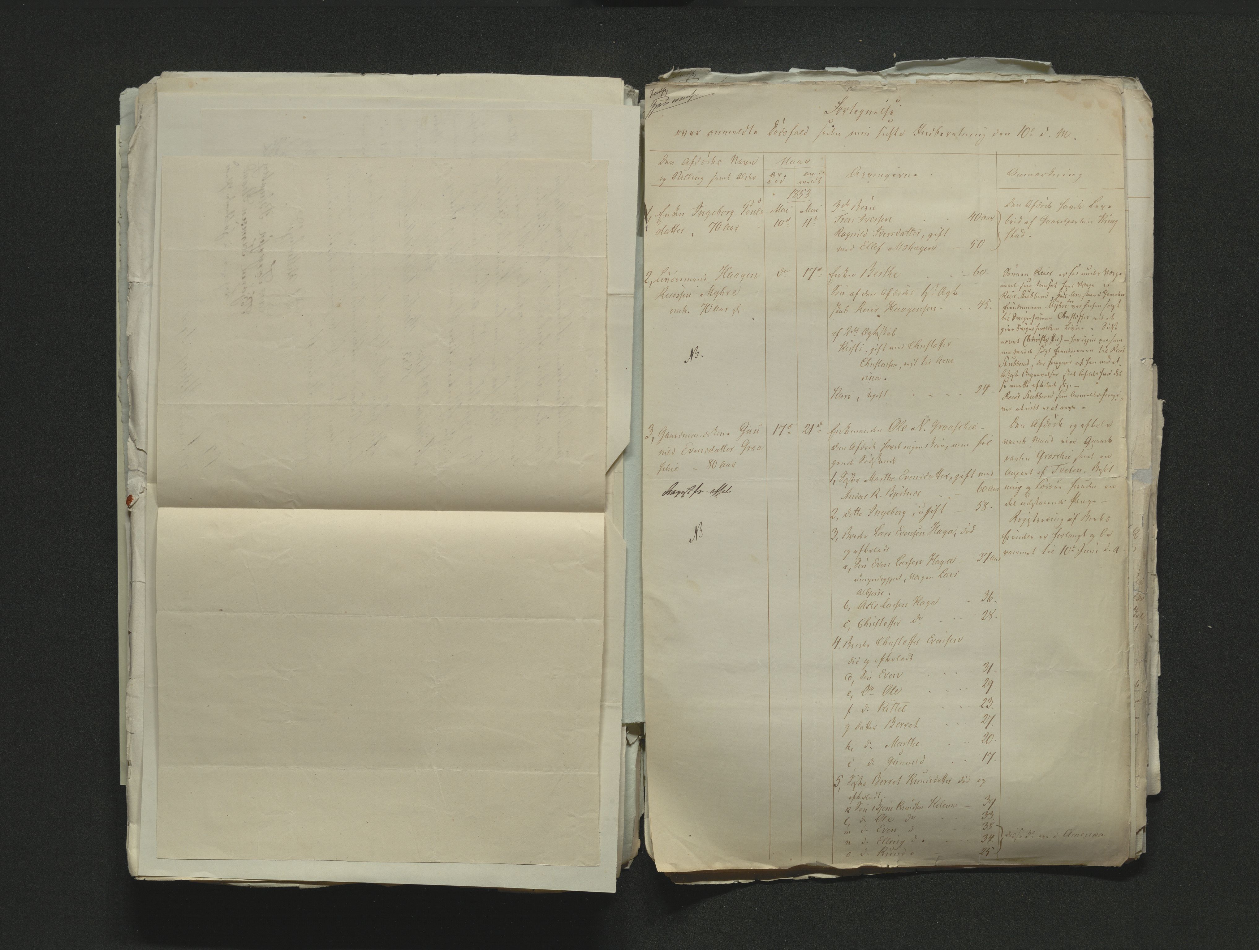 Eiker, Modum og Sigdal sorenskriveri, AV/SAKO-A-123/H/Ha/Hab/L0008: Dødsfallsmeldinger, 1850-1853