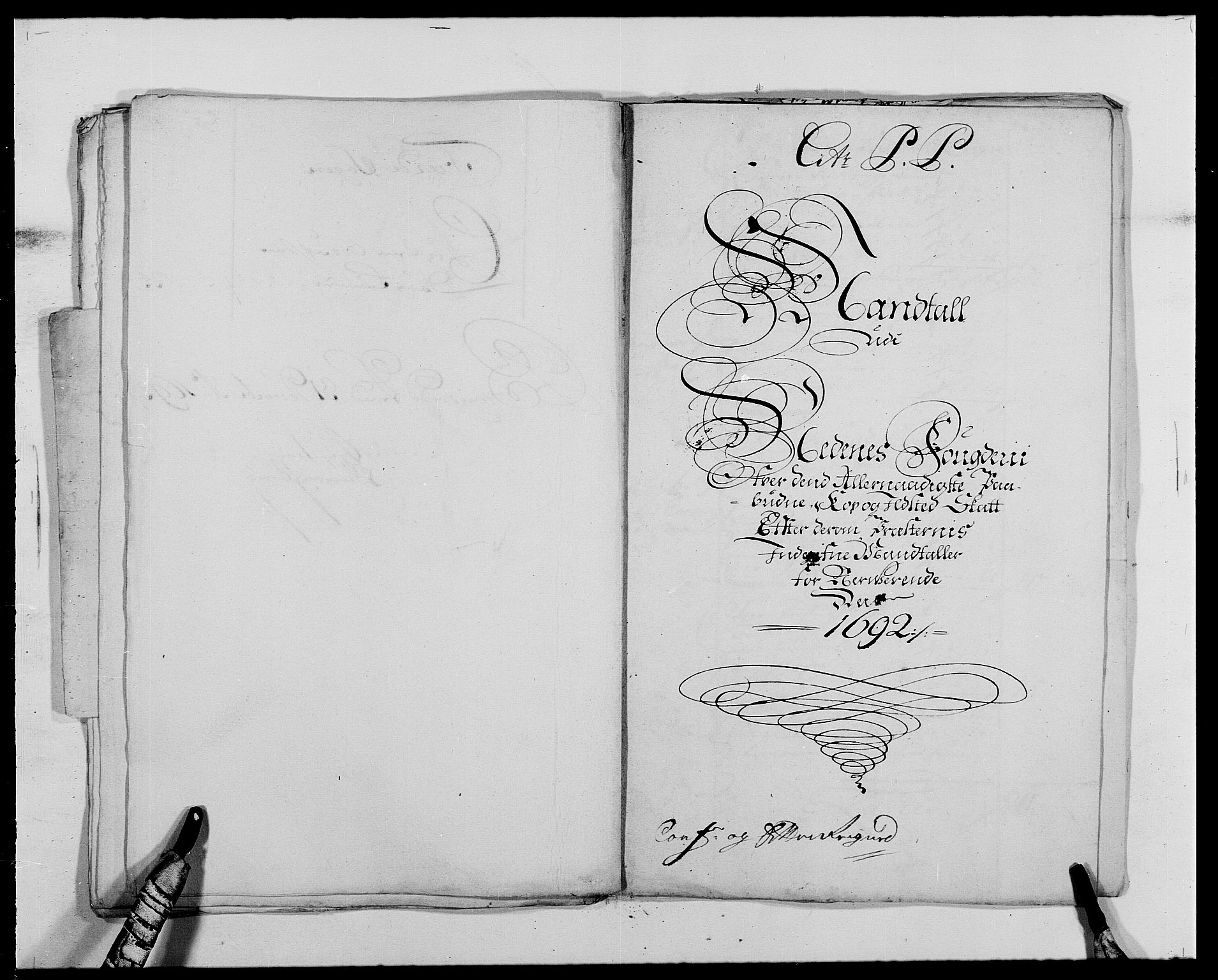 Rentekammeret inntil 1814, Reviderte regnskaper, Fogderegnskap, RA/EA-4092/R39/L2311: Fogderegnskap Nedenes, 1690-1692, p. 254