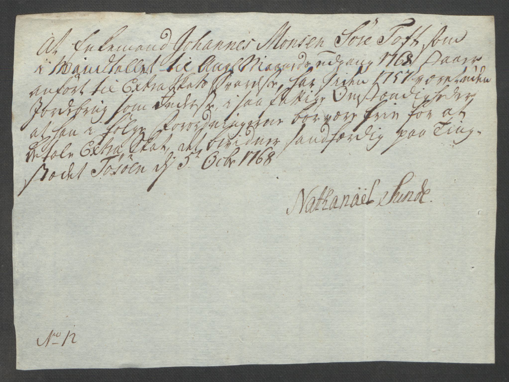 Rentekammeret inntil 1814, Reviderte regnskaper, Fogderegnskap, AV/RA-EA-4092/R51/L3303: Ekstraskatten Nordhordland og Voss, 1762-1772, p. 215