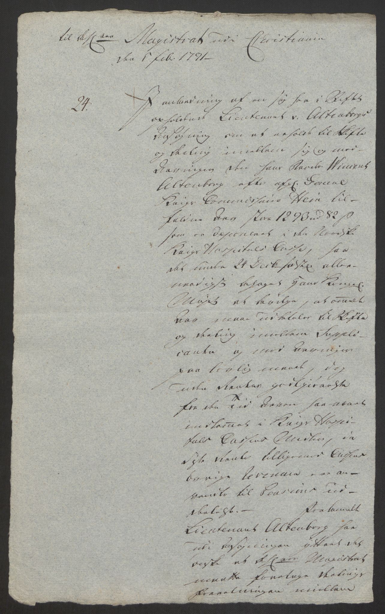 Forsvaret, Den norske kvesthuskasse/krigshospitalkasse, AV/RA-RAFA-1887/F/Fa/L0008: Konsepter, 1790-1793, p. 386