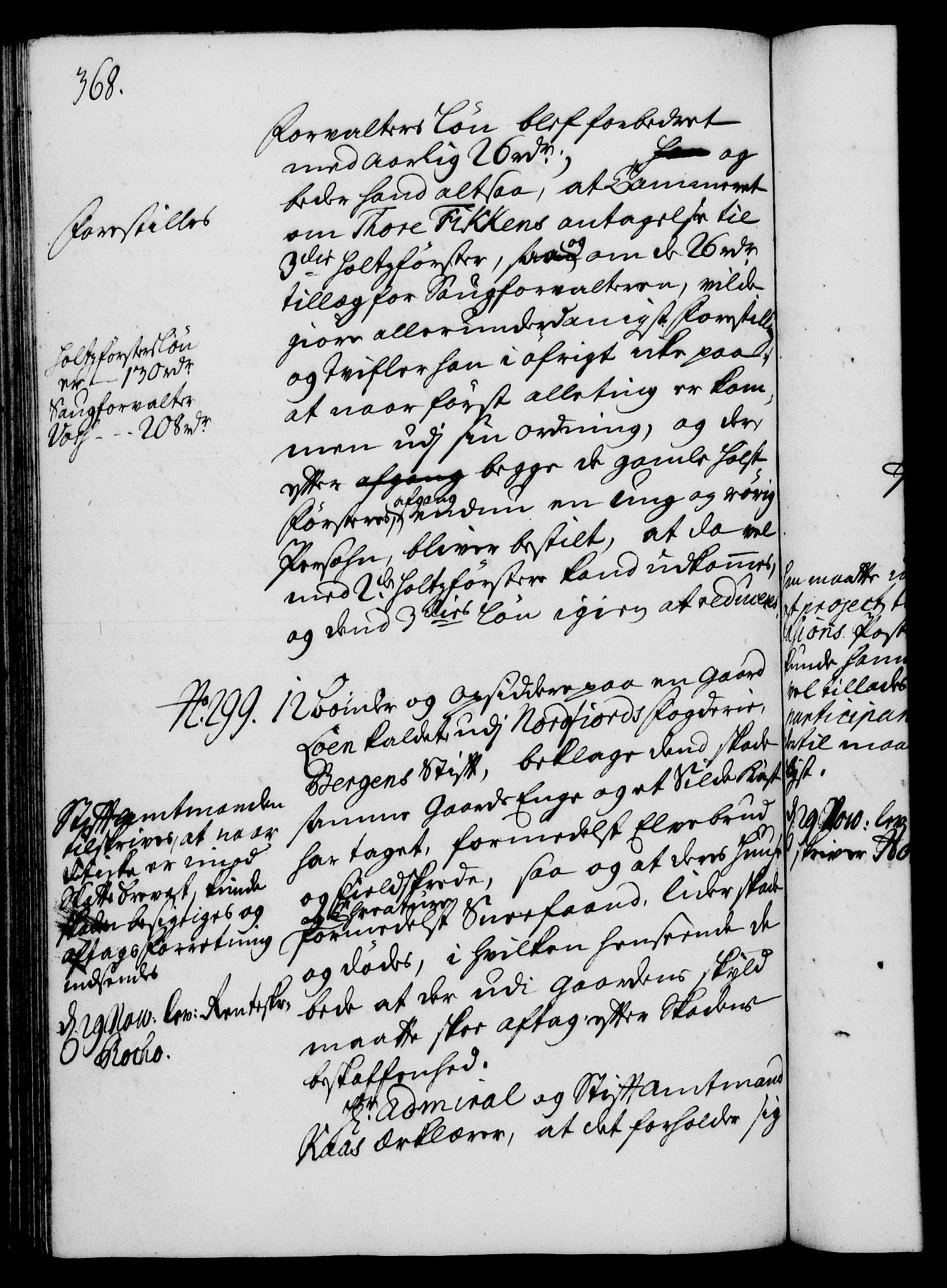 Rentekammeret, Kammerkanselliet, RA/EA-3111/G/Gh/Gha/L0016: Norsk ekstraktmemorialprotokoll (merket RK 53.61), 1734-1735, p. 368