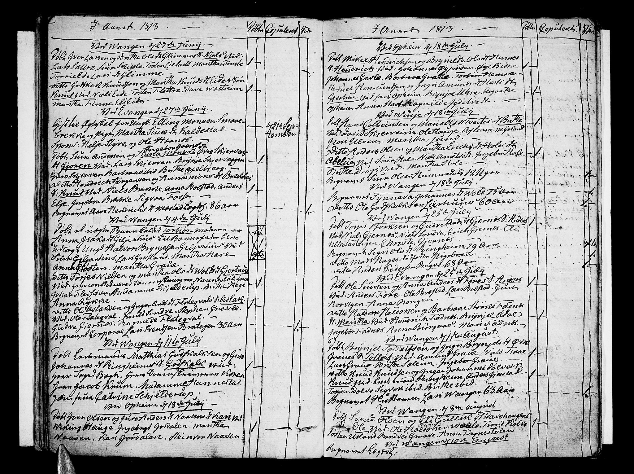 Voss sokneprestembete, SAB/A-79001/H/Haa: Parish register (official) no. A 10, 1810-1821, p. 41