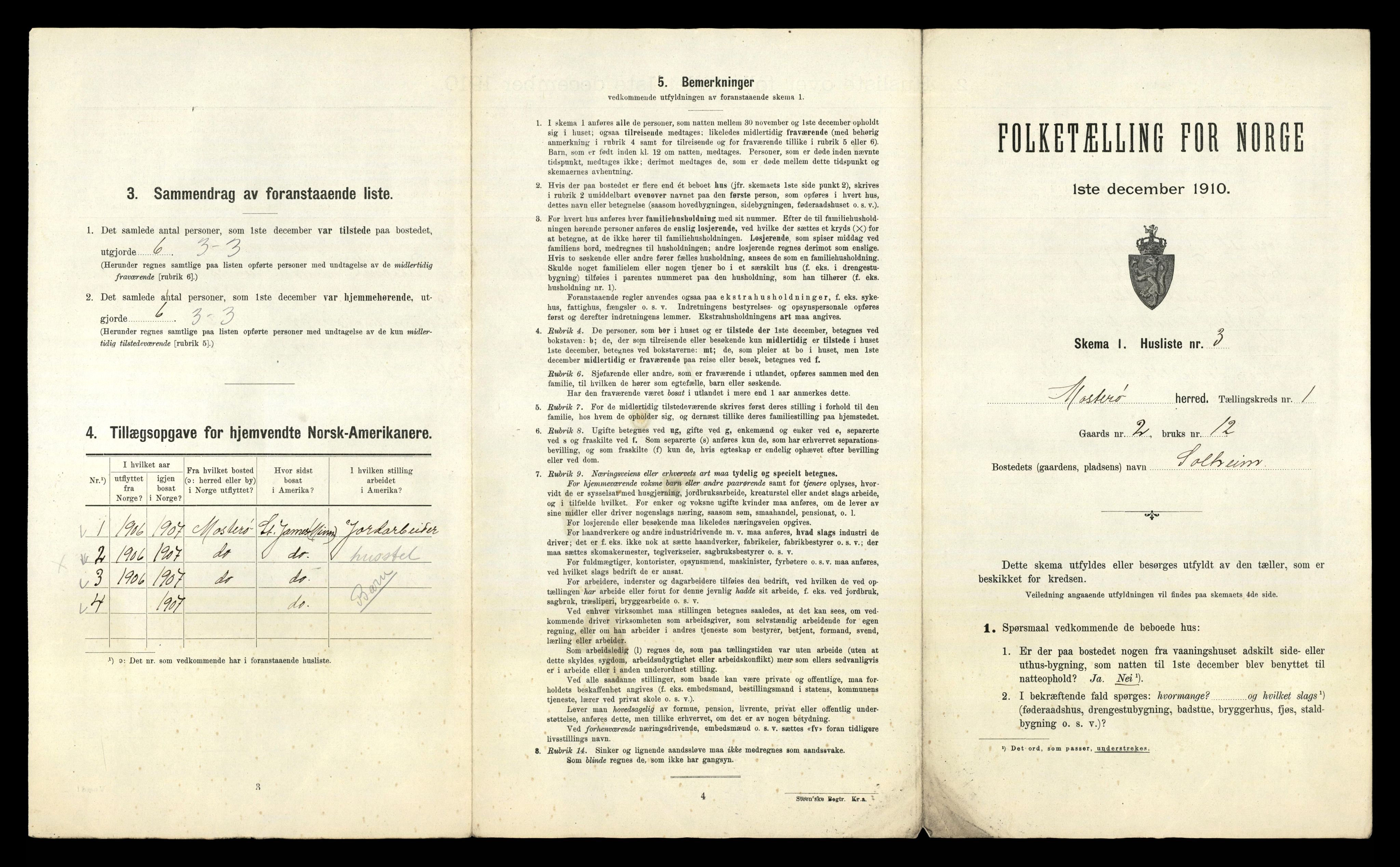 RA, 1910 census for Mosterøy, 1910, p. 27